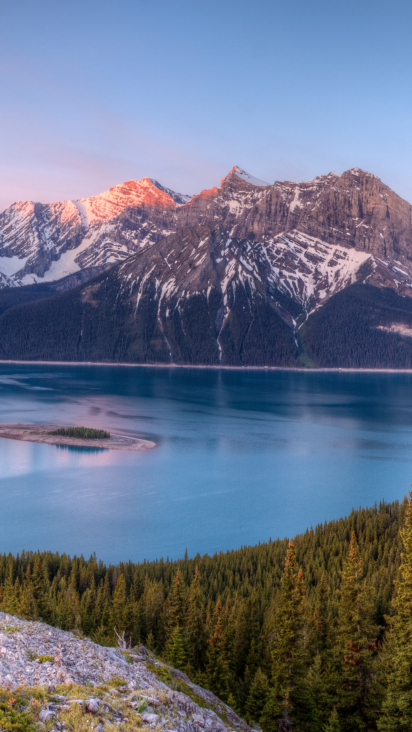 1139817 Hintergrundbild herunterladen erde/natur, gebirge, banff nationalpark, banff, alberta, berg sarrail, kanada, panorama, berge - Bildschirmschoner und Bilder kostenlos