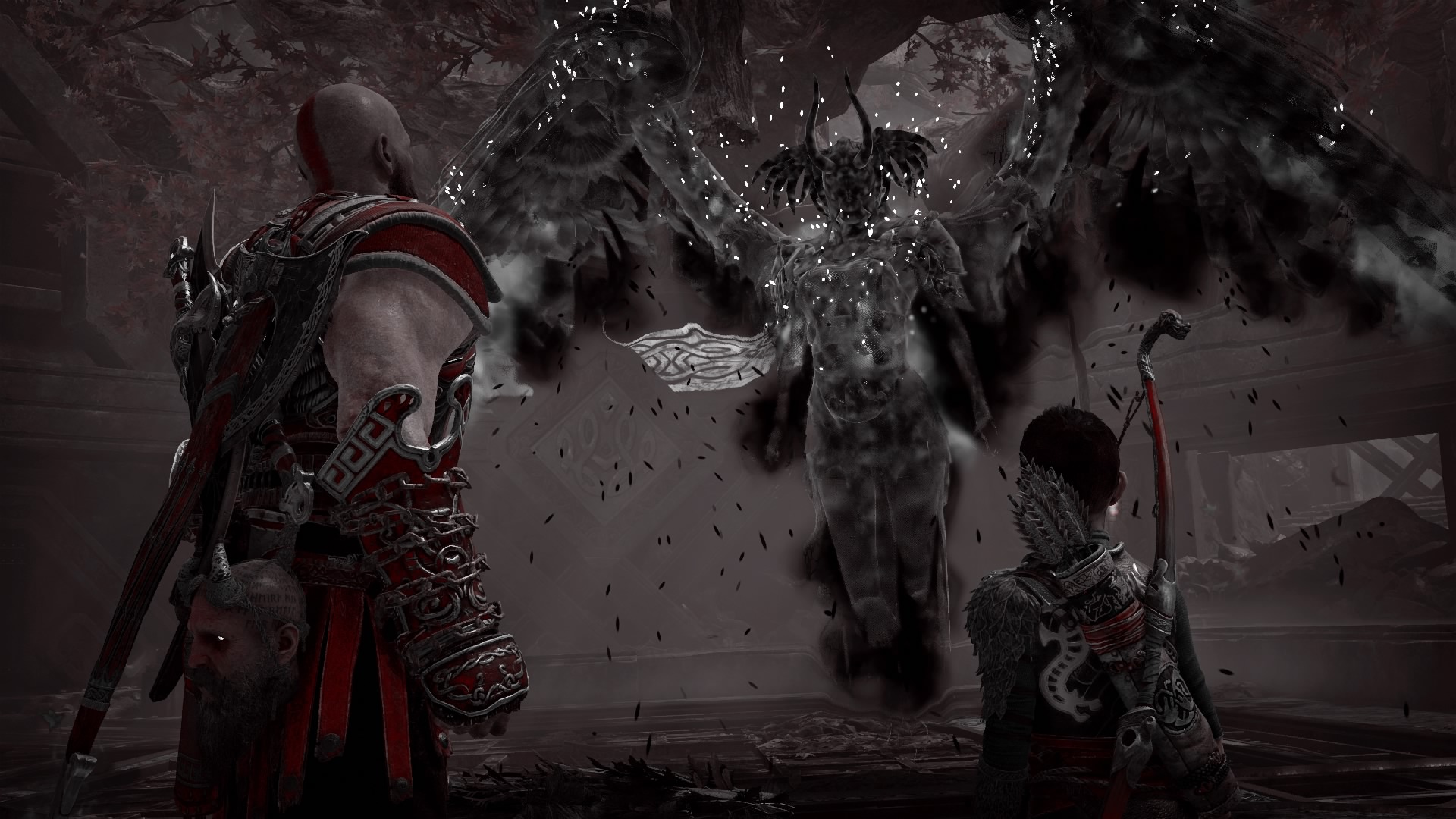 Download mobile wallpaper God Of War, Video Game, Kratos (God Of War), Atreus (God Of War), God Of War (2018) for free.