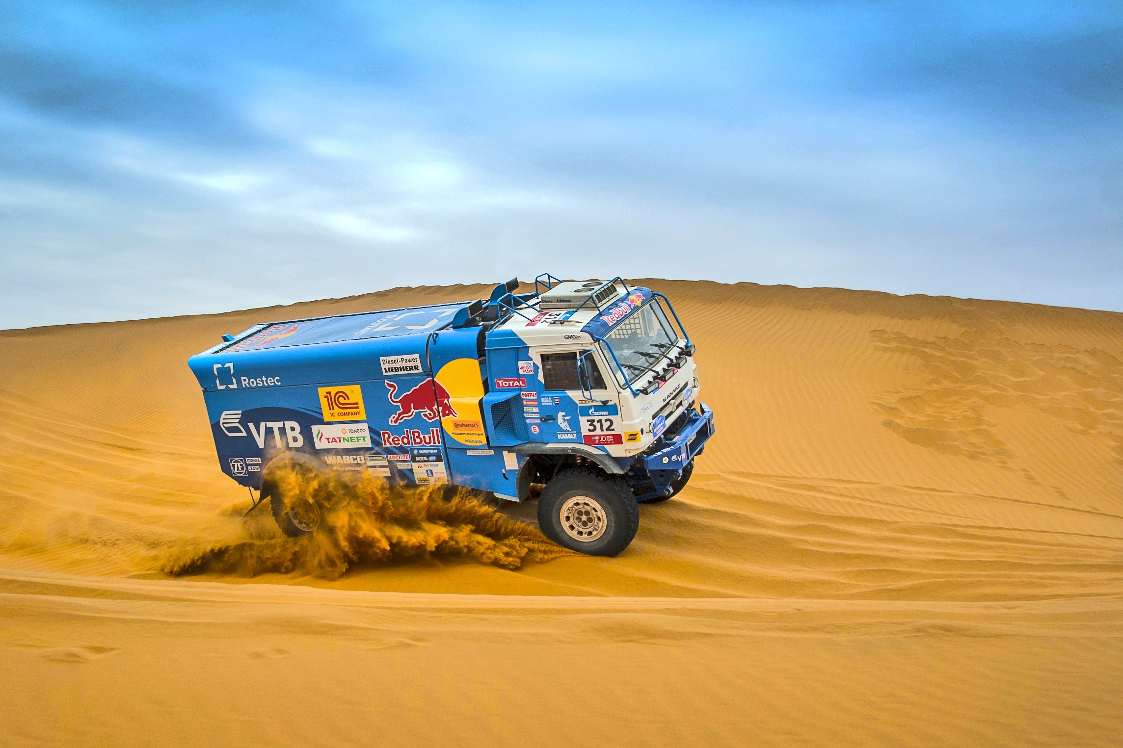 Download mobile wallpaper Sports, Sand, Desert, Dune, Vehicle, Rallying for free.