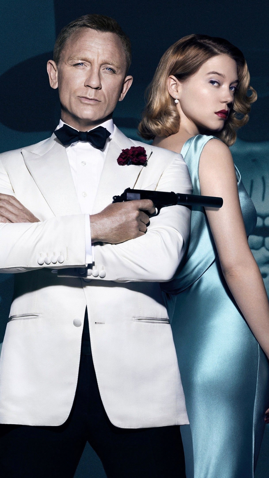 Download mobile wallpaper James Bond, Daniel Craig, Movie, Léa Seydoux, Spectre, Madeleine Swann for free.