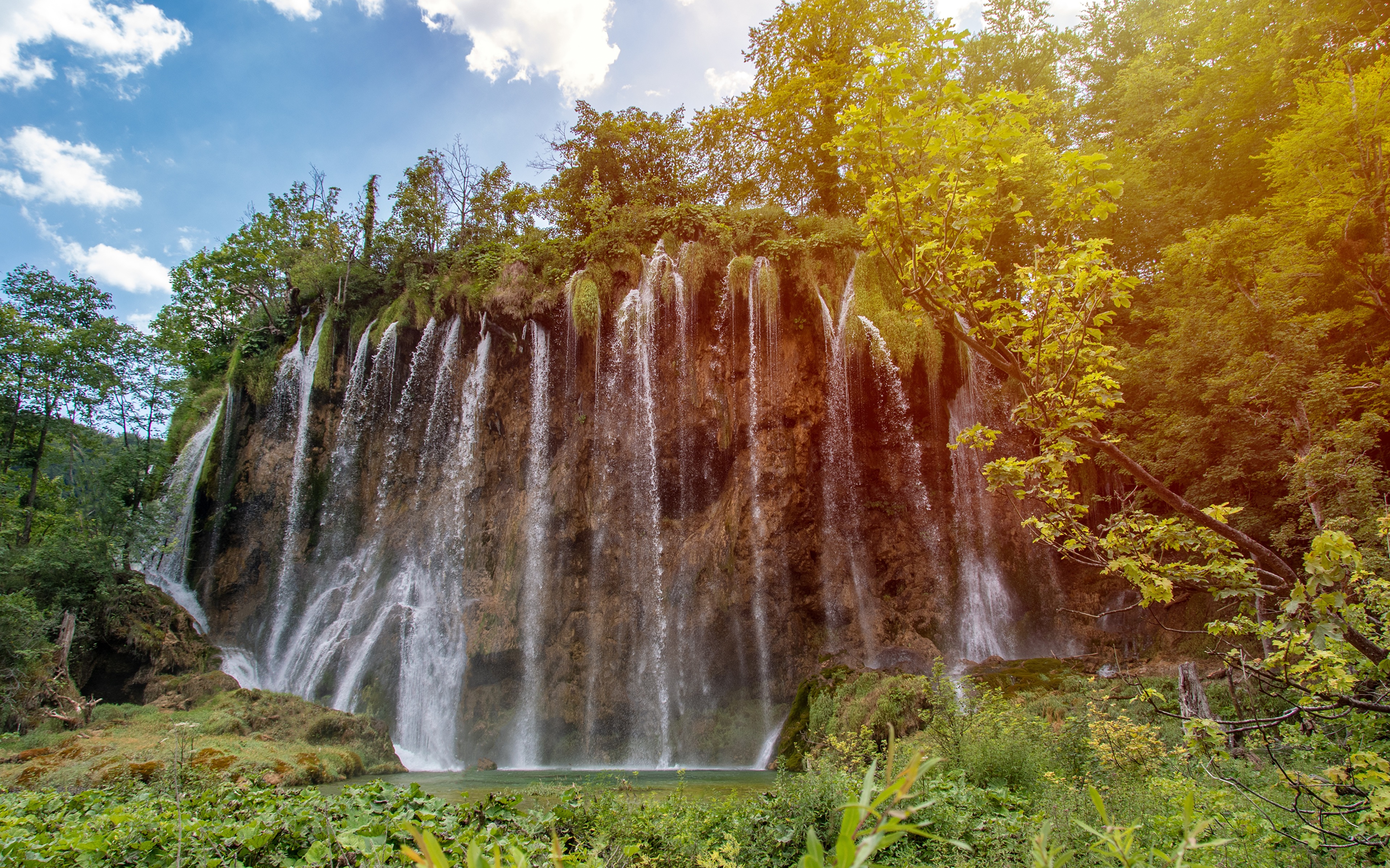 Download mobile wallpaper Waterfalls, Waterfall, Earth, Croatia for free.