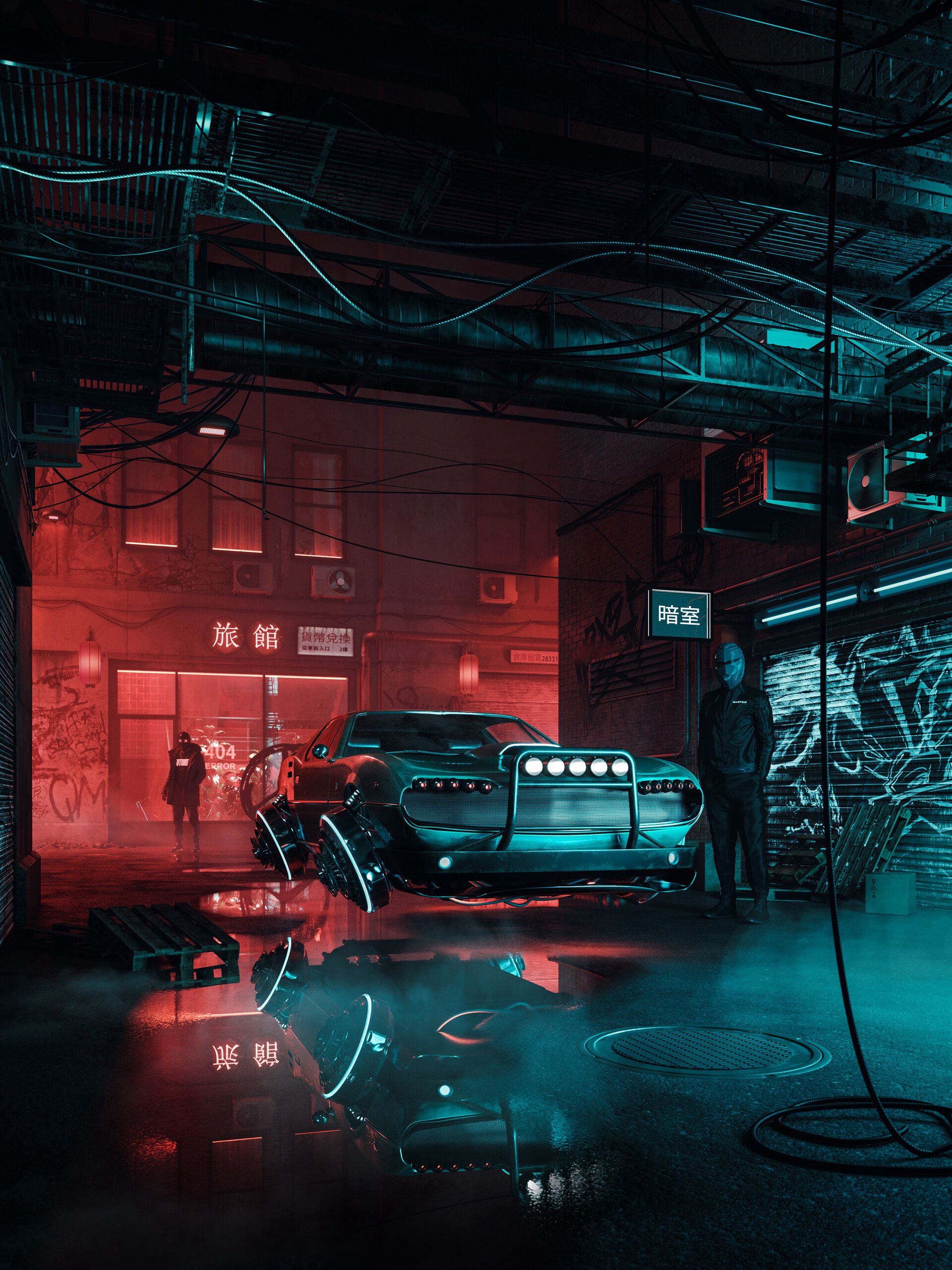 HD Cyberpunk Android Images