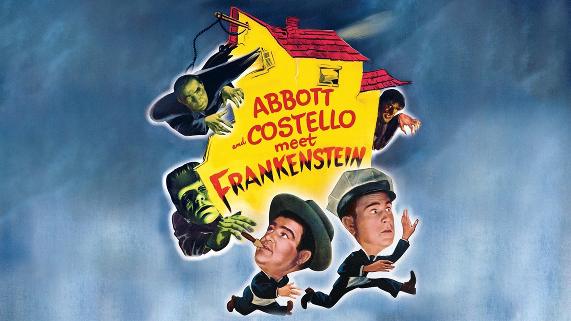Laden Sie Abbott Und Costello Treffen Frankenstein HD-Desktop-Hintergründe herunter