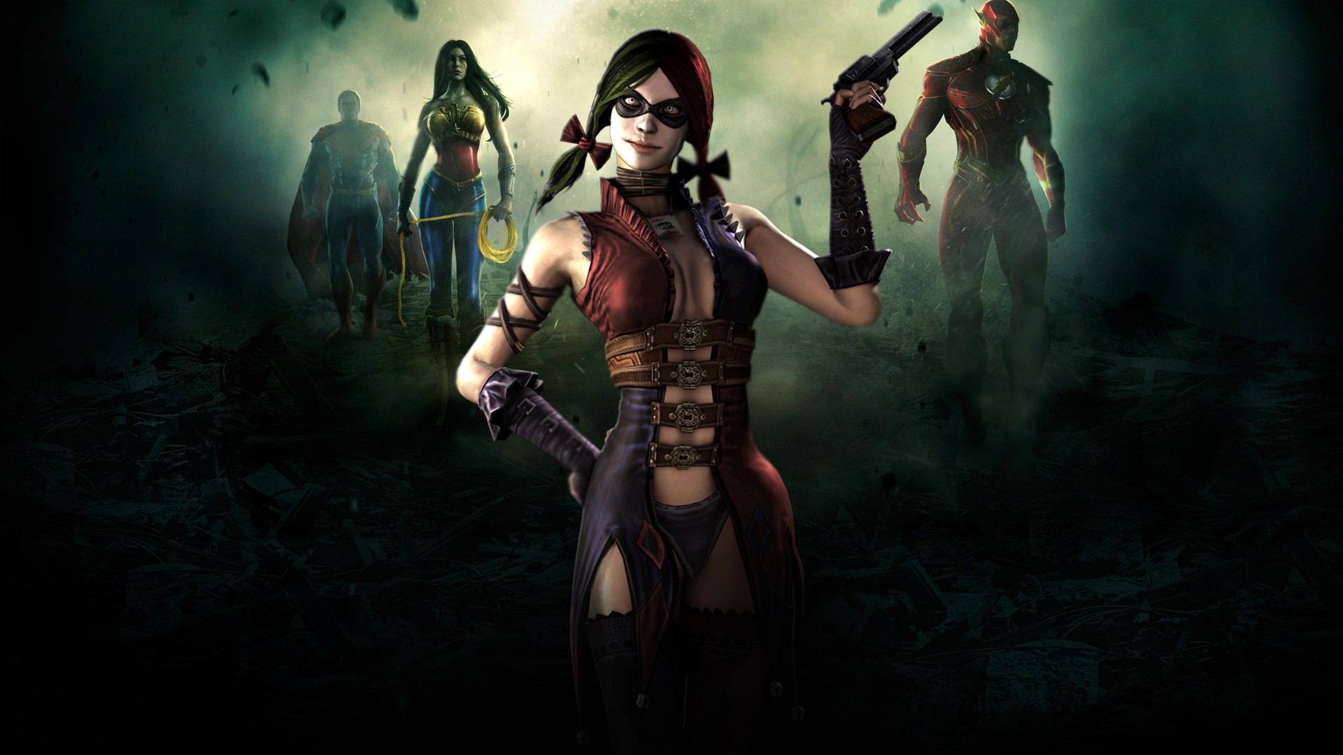 Laden Sie das Computerspiele, Injustice: Gods Among Us, Injustice-Bild kostenlos auf Ihren PC-Desktop herunter