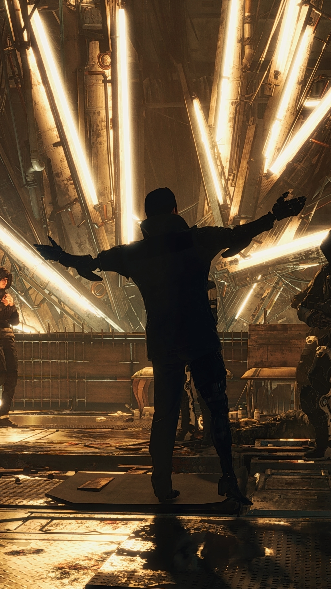 Скачать картинку Видеоигры, Бог Из, Deus Ex: Человечество Разделено в телефон бесплатно.