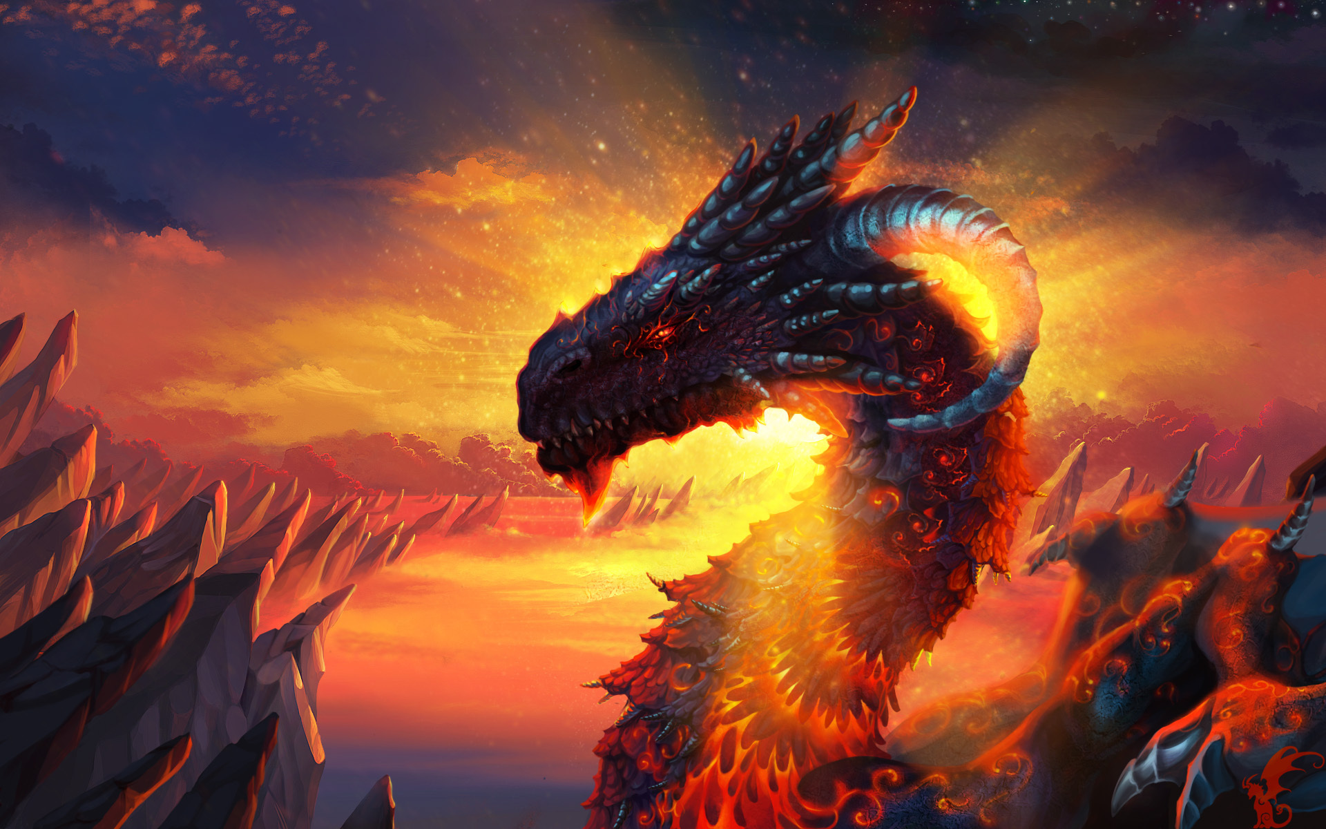 Download mobile wallpaper Fantasy, Dragon for free.