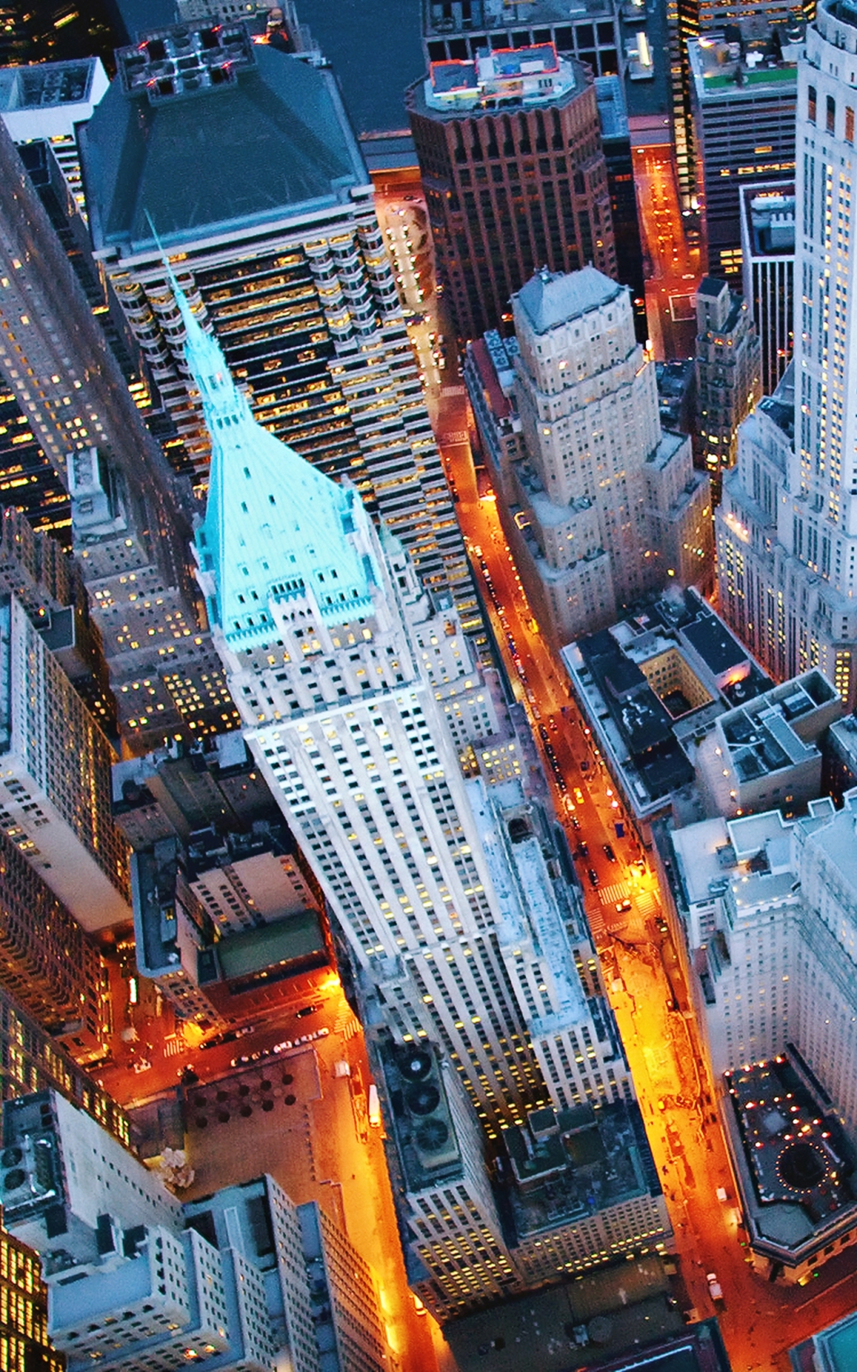 Download mobile wallpaper Cities, City, Skyscraper, Building, New York, Manhattan, Man Made for free.