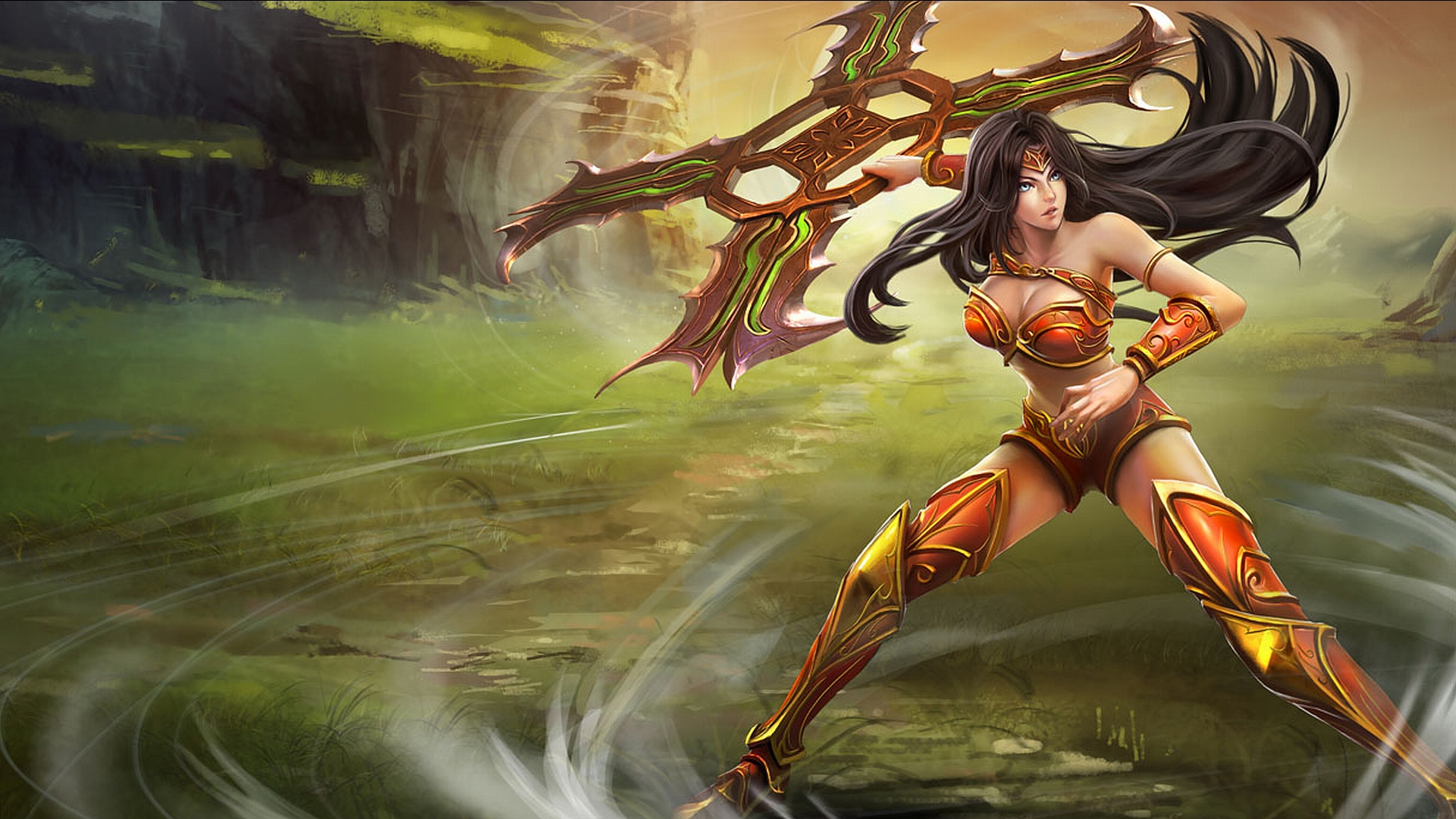 Download mobile wallpaper Fantasy, Women Warrior for free.