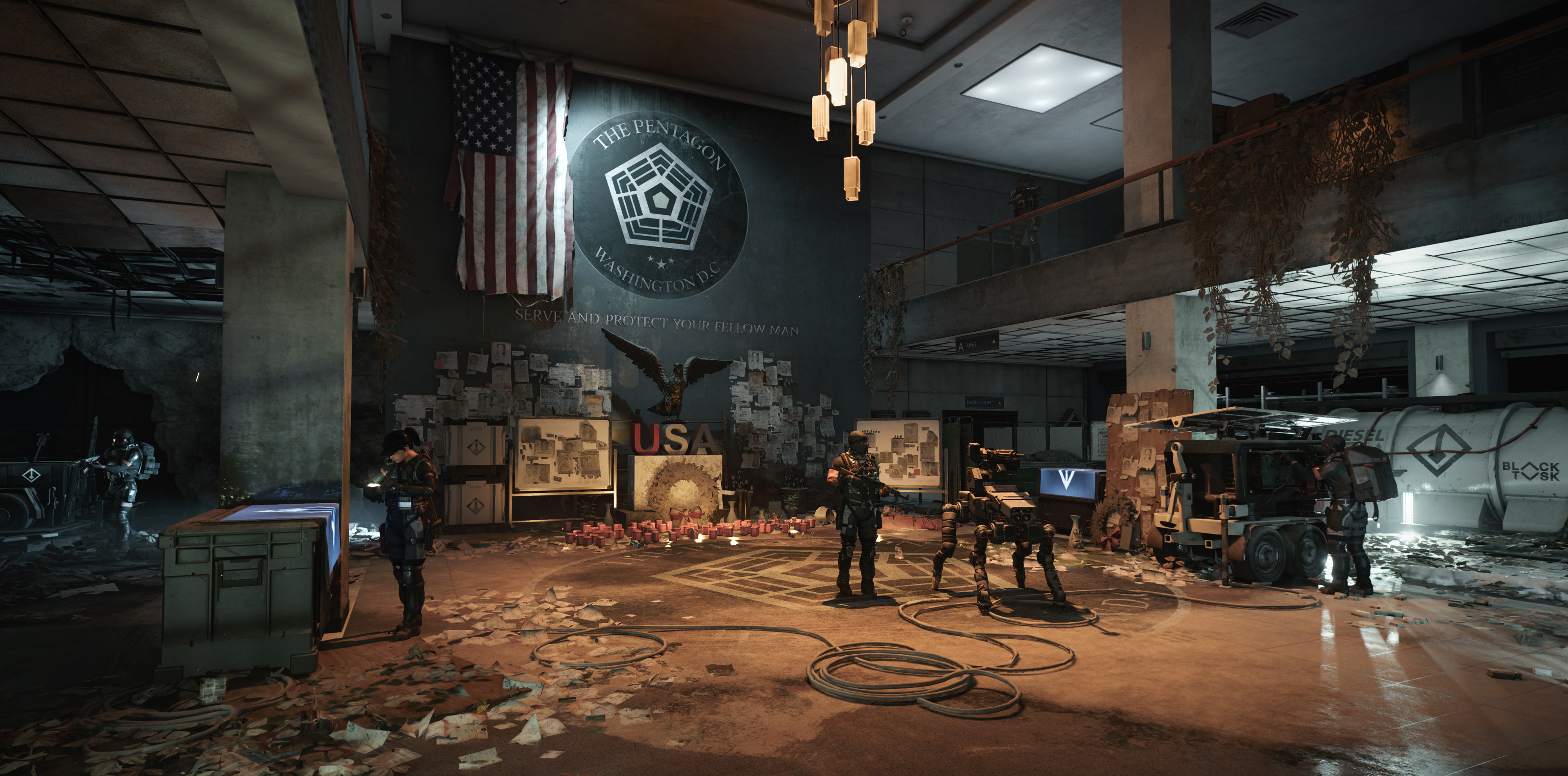 Laden Sie das Computerspiele, Tom Clancy's The Division 2-Bild kostenlos auf Ihren PC-Desktop herunter