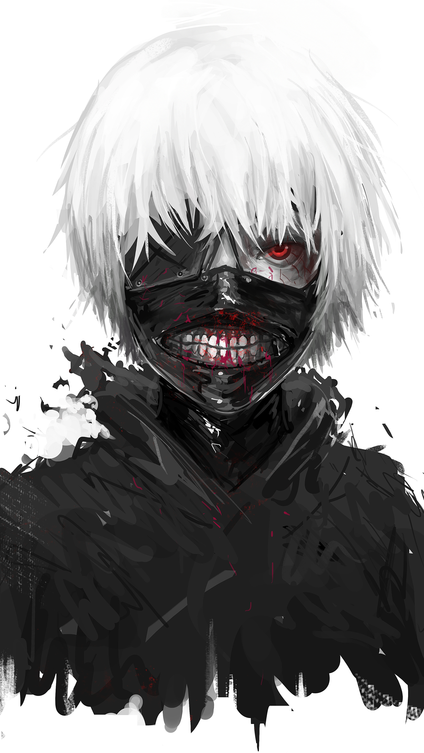 Handy-Wallpaper Animes, Ken Kanek, Tokyo Ghoul kostenlos herunterladen.