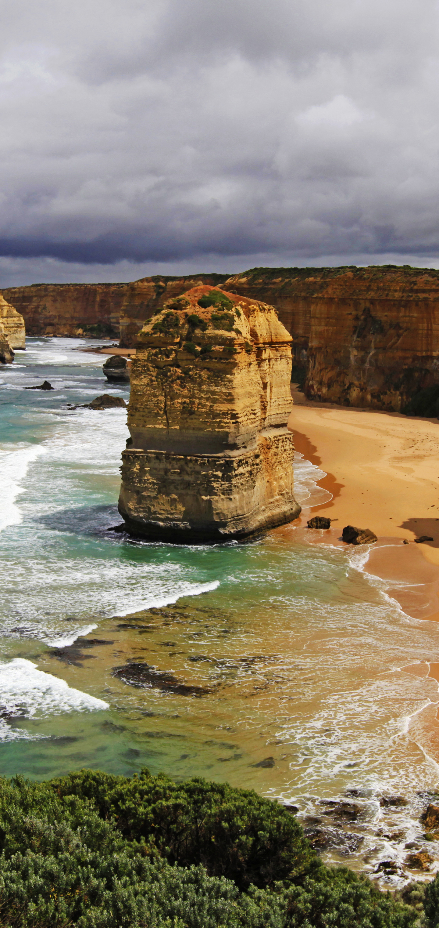 Download mobile wallpaper Earth, Coastline, Australia, Victoria (Australia), The Twelve Apostles, Limestone Stacks for free.