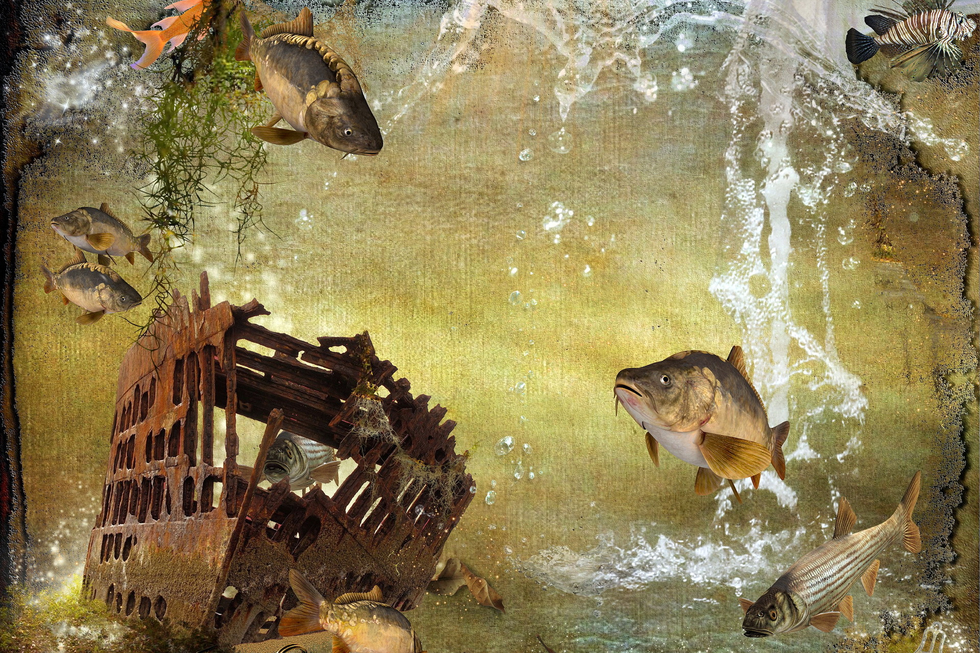 Скачать обои бесплатно Животные, Рыбы картинка на рабочий стол ПК