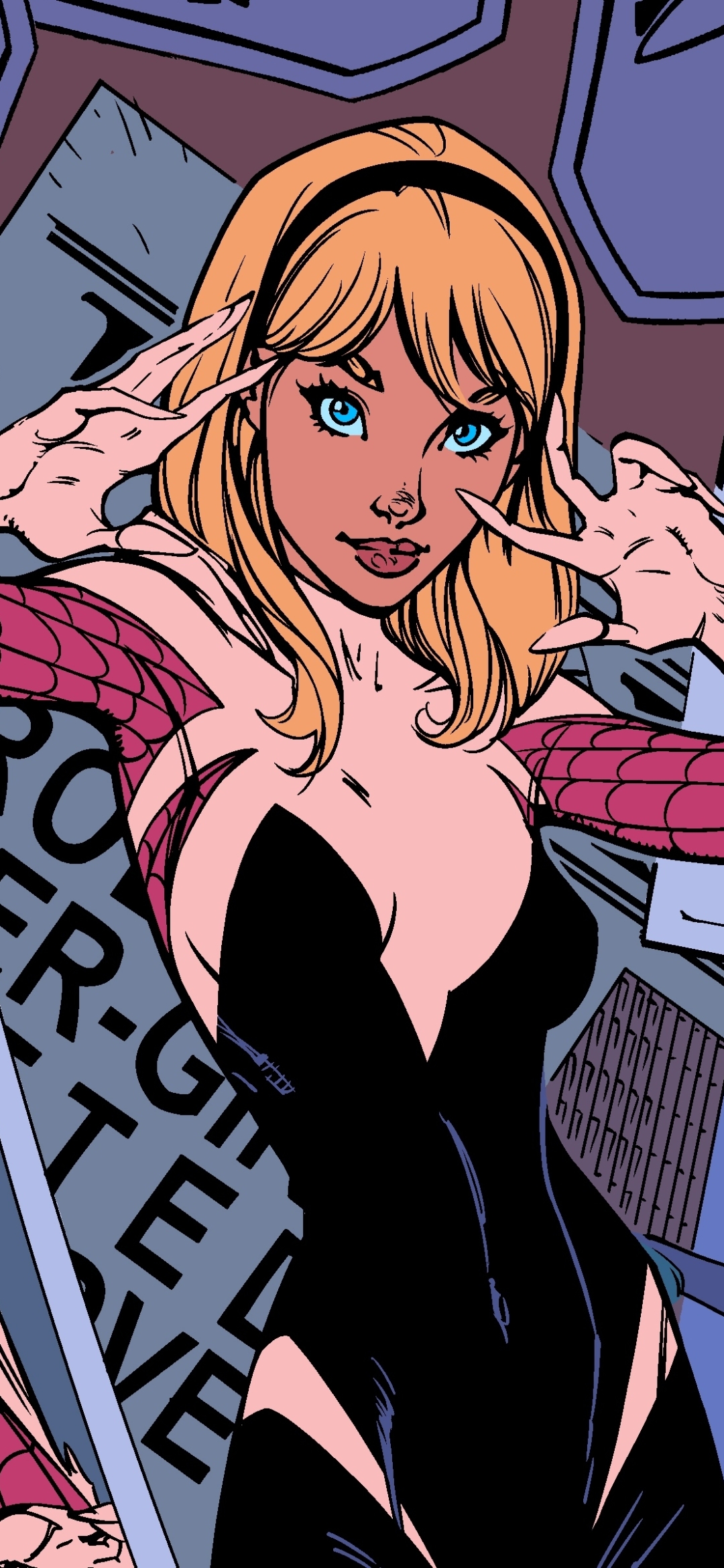 Baixar papel de parede para celular de História Em Quadrinhos, Spider Gwen gratuito.