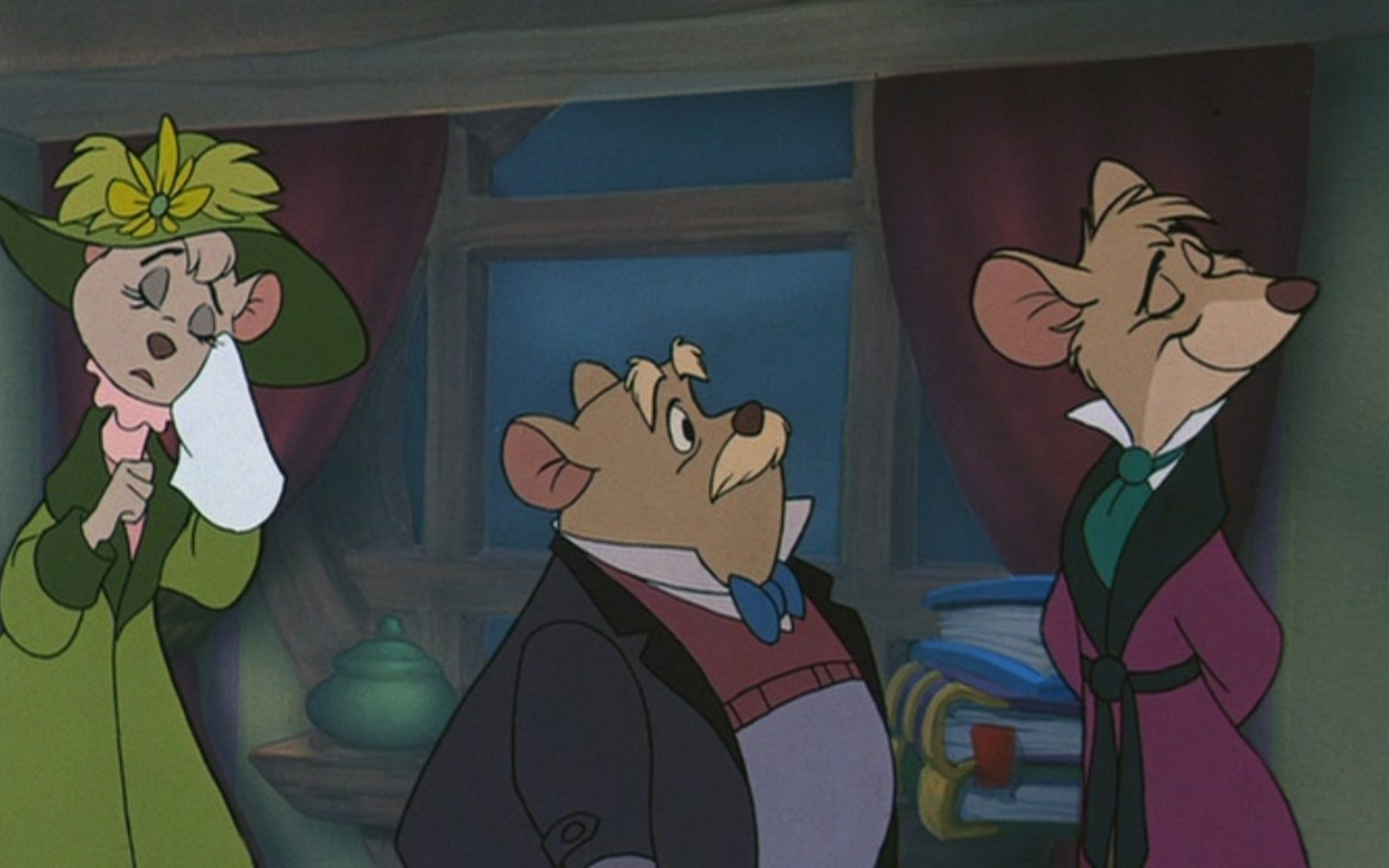 movie, the great mouse detective, basil of baker street, dr david q dawson
