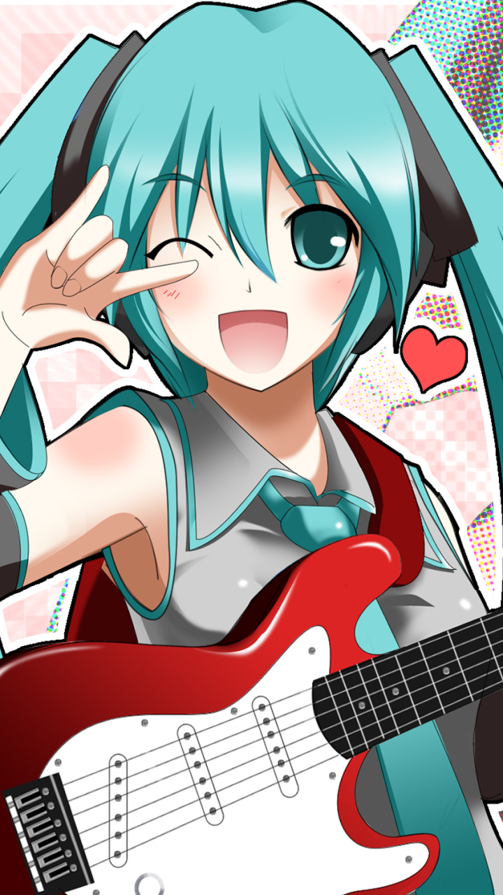 Handy-Wallpaper Vocaloid, Hatsune Miku, Animes kostenlos herunterladen.