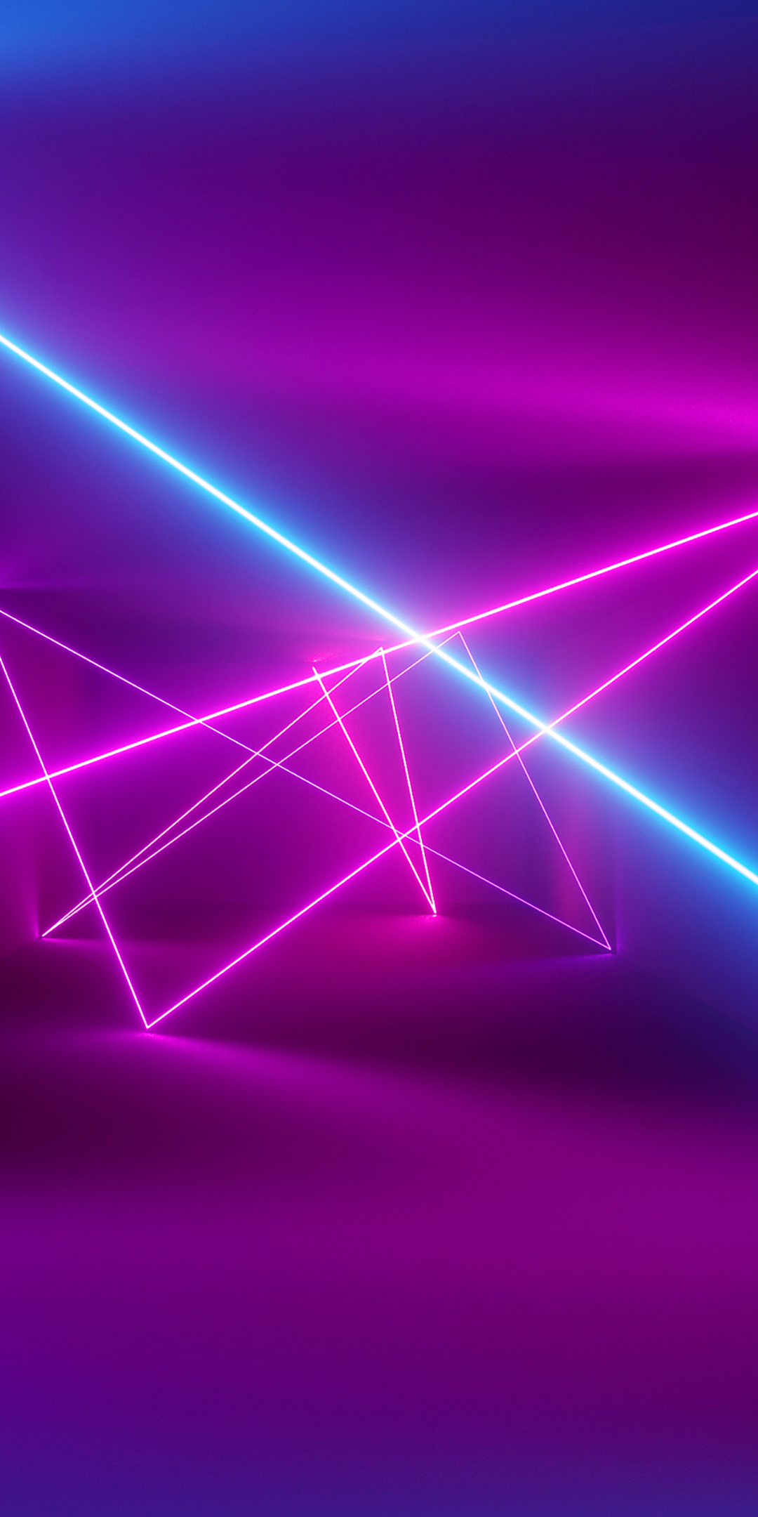 Download mobile wallpaper Light, Cyberpunk, Neon, Purple, Artistic, Tunnel, Huawei for free.