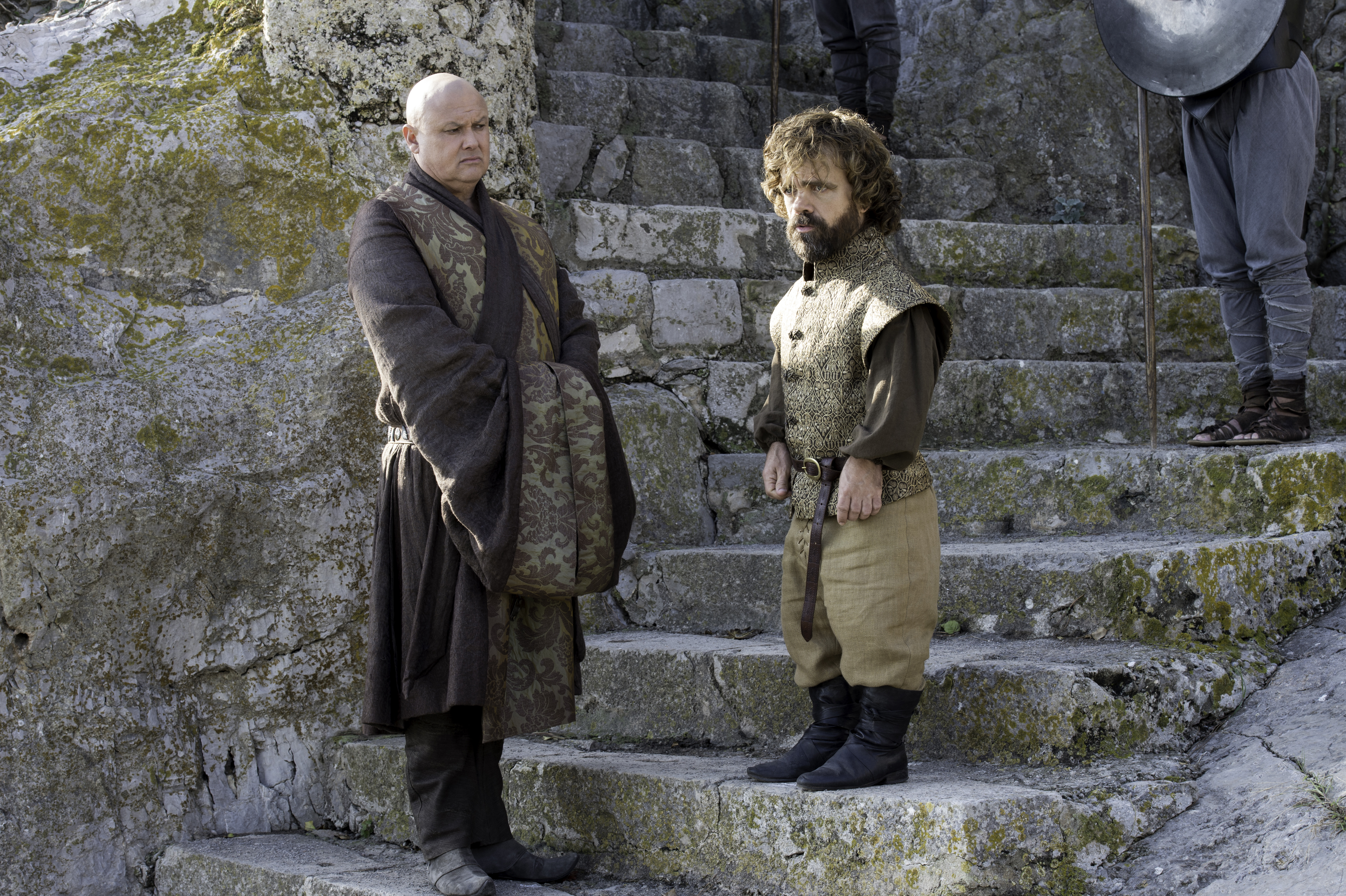Laden Sie das Fernsehserien, Game Of Thrones: Das Lied Von Eis Und Feuer, Peter Dinkel, Tyrion Lannister, Lord Varys, Conleth Hügel-Bild kostenlos auf Ihren PC-Desktop herunter