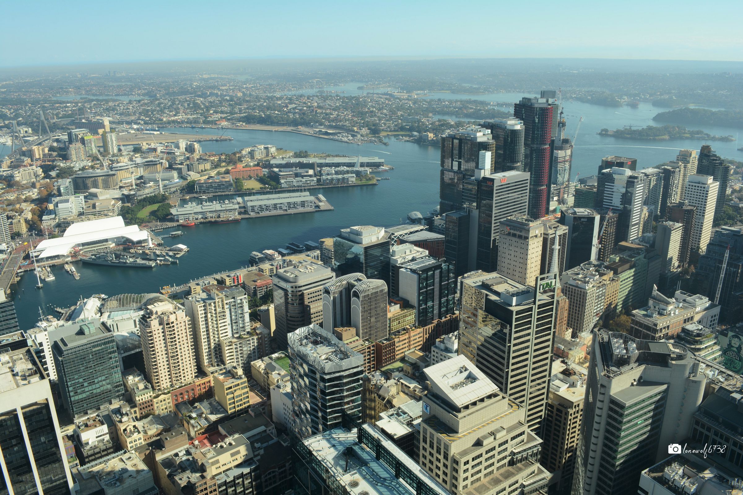 Handy-Wallpaper Städte, Sydney, Wolkenkratzer, Gebäude, Australien, Menschengemacht, Großstadt, Luftbildfotografie kostenlos herunterladen.