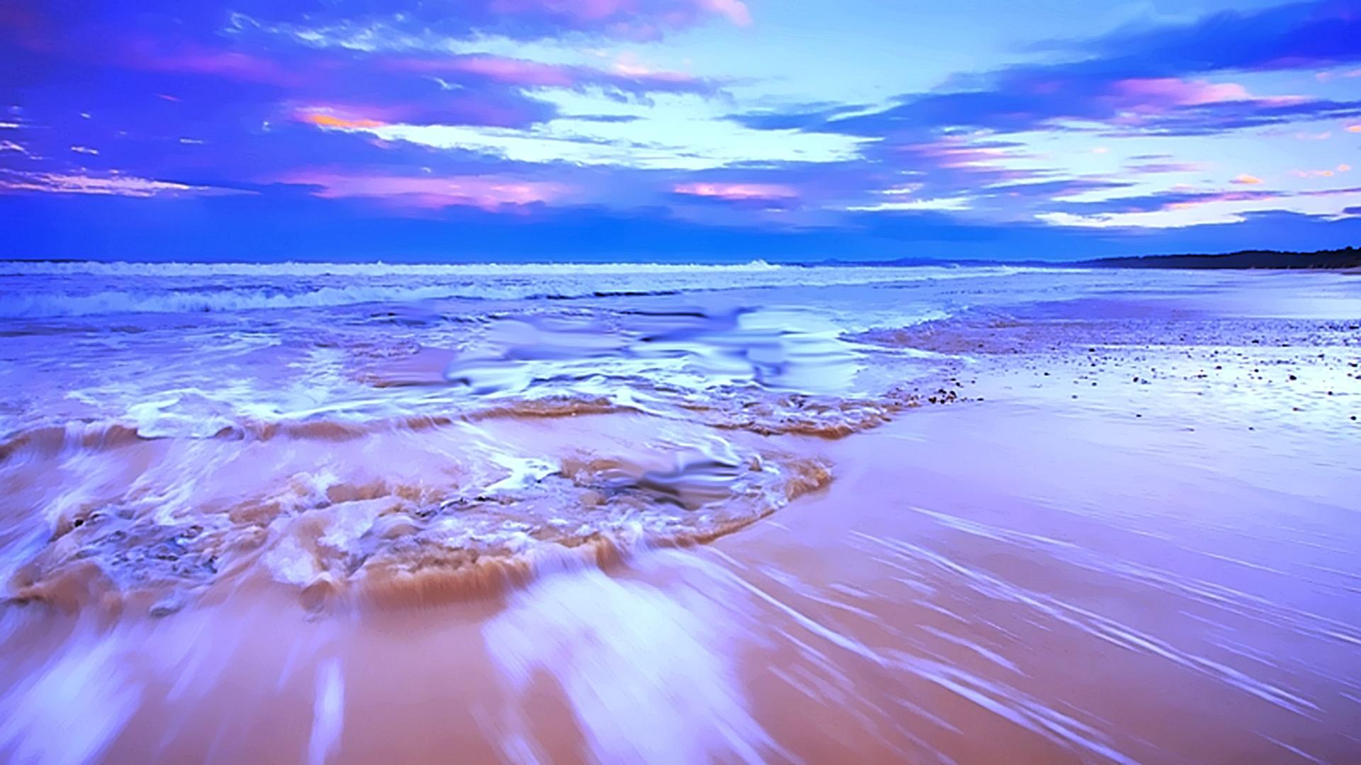 Descarga gratuita de fondo de pantalla para móvil de Cielo, Playa, Horizonte, Océano, Tierra, Atardecer, Tierra/naturaleza.