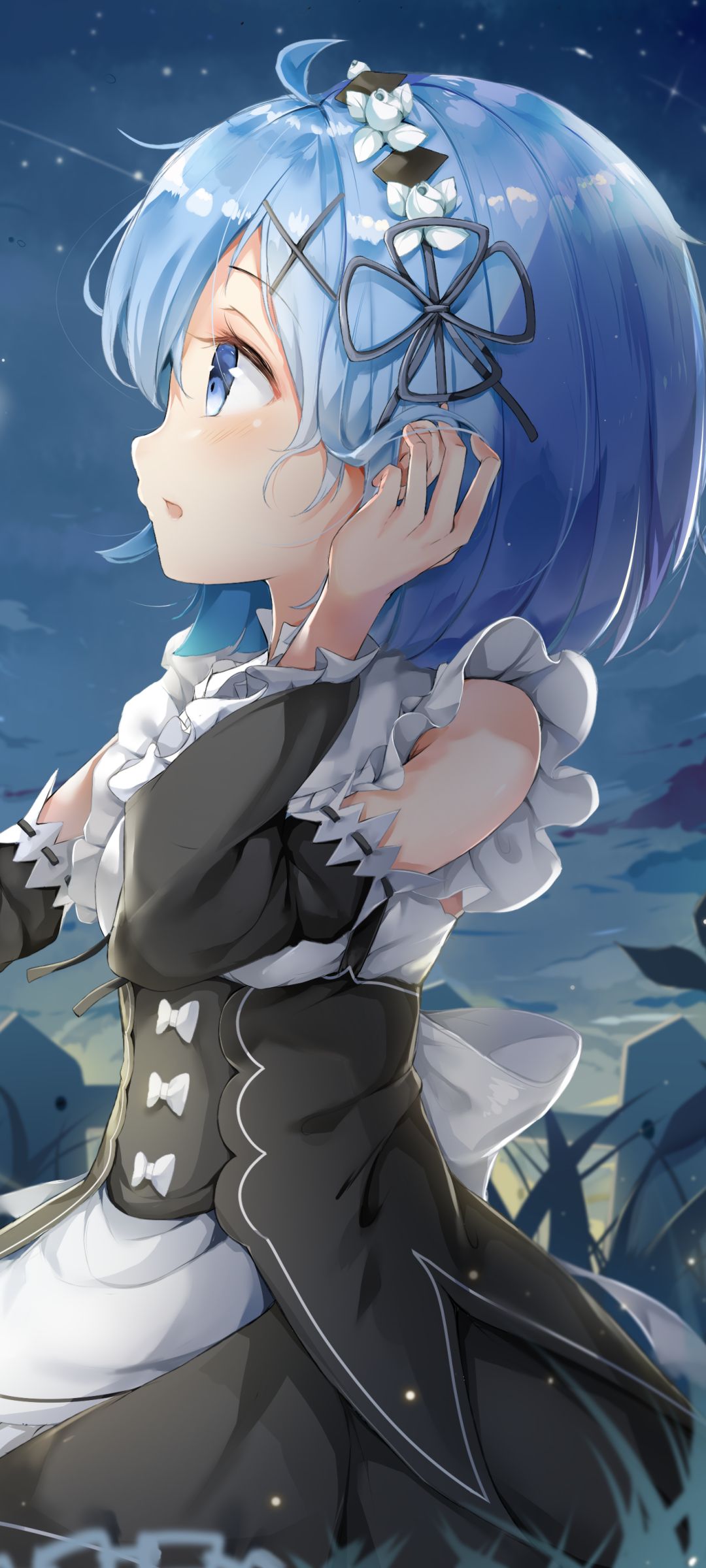 Handy-Wallpaper Animes, Re:zero Das Leben In Einer Anderen Welt Beginnen, Rem (Re: Null) kostenlos herunterladen.