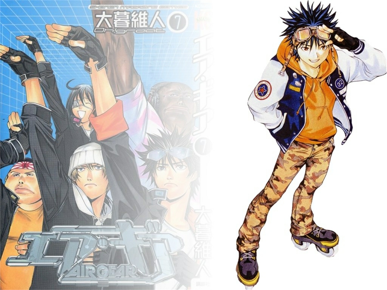 Handy-Wallpaper Air Gear, Animes kostenlos herunterladen.