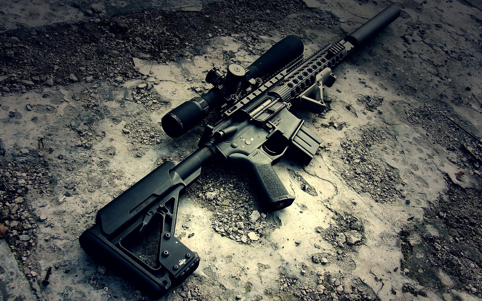 weapons, assault rifle