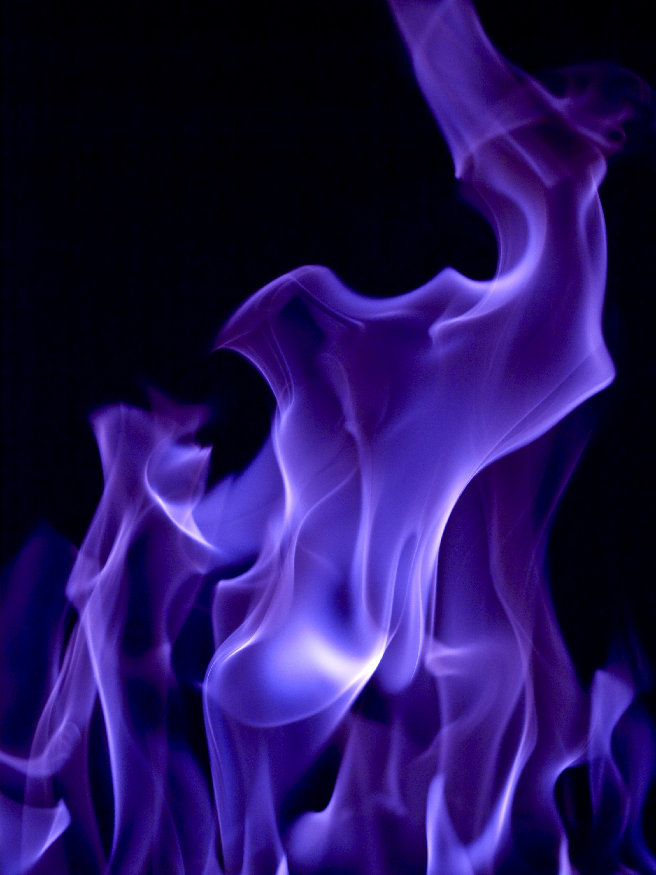 purple, violet, dark, fire, smoke, color, coloured