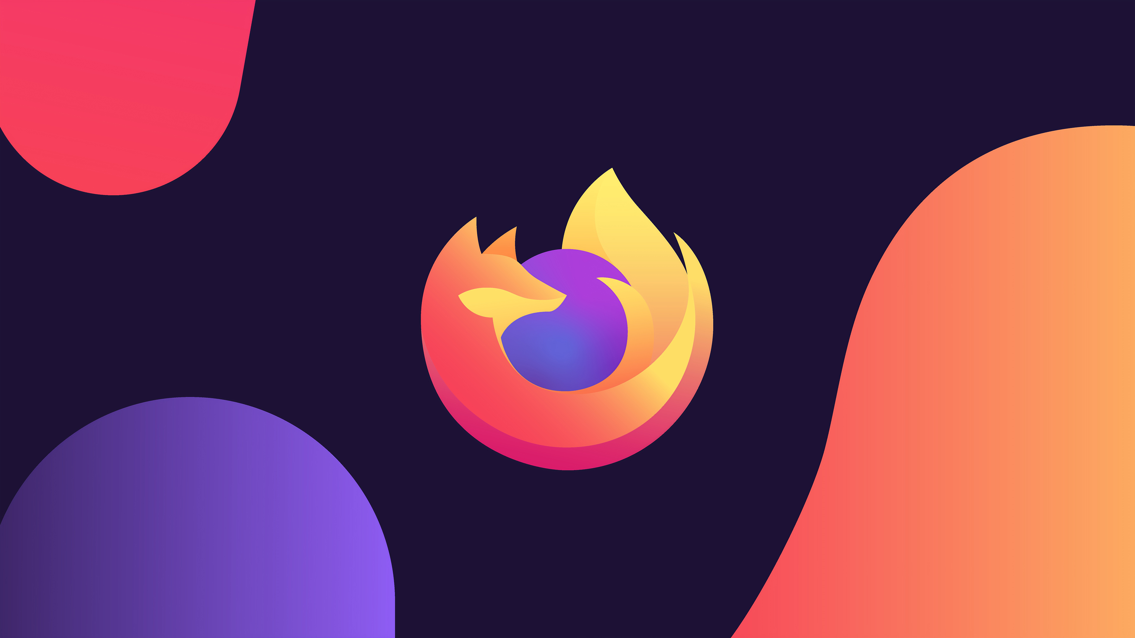 Download mobile wallpaper Technology, Logo, Firefox, Minimalist for free.