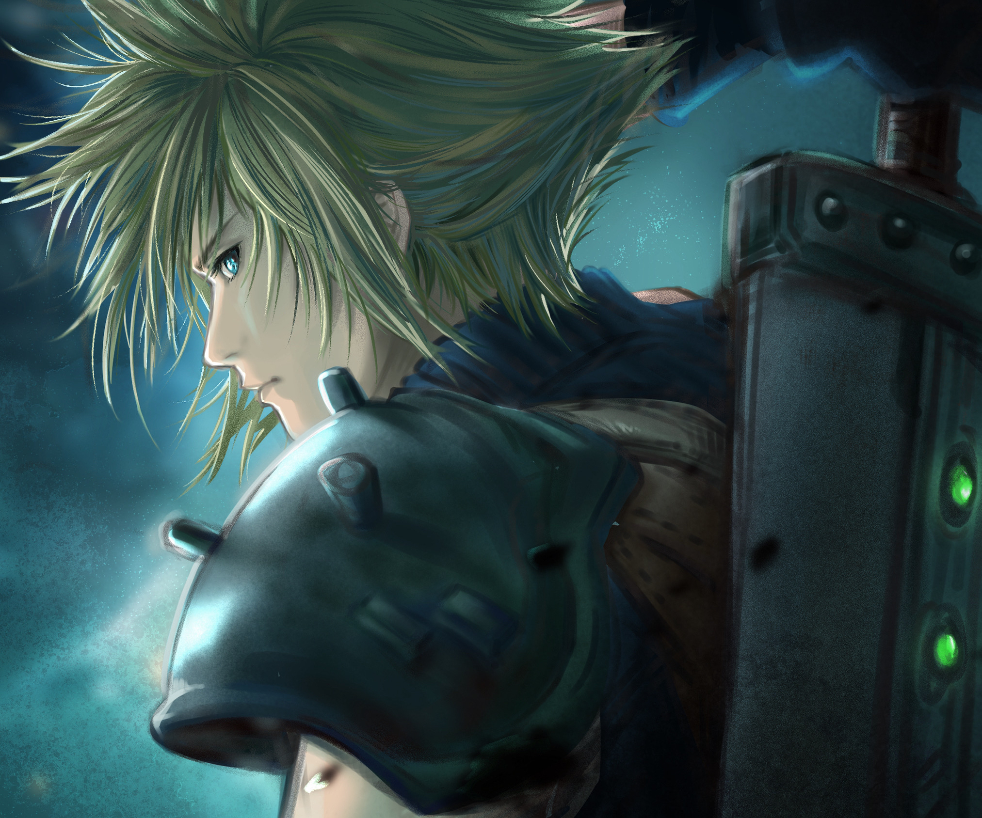 Laden Sie das Computerspiele, Fainaru Fantajî, Cloud Strife, Final Fantasy Vii-Bild kostenlos auf Ihren PC-Desktop herunter