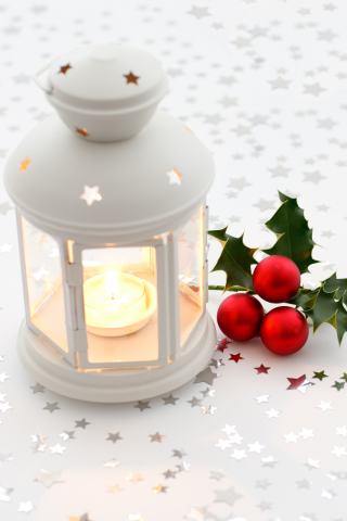 Download mobile wallpaper Christmas, Holiday, Lantern for free.