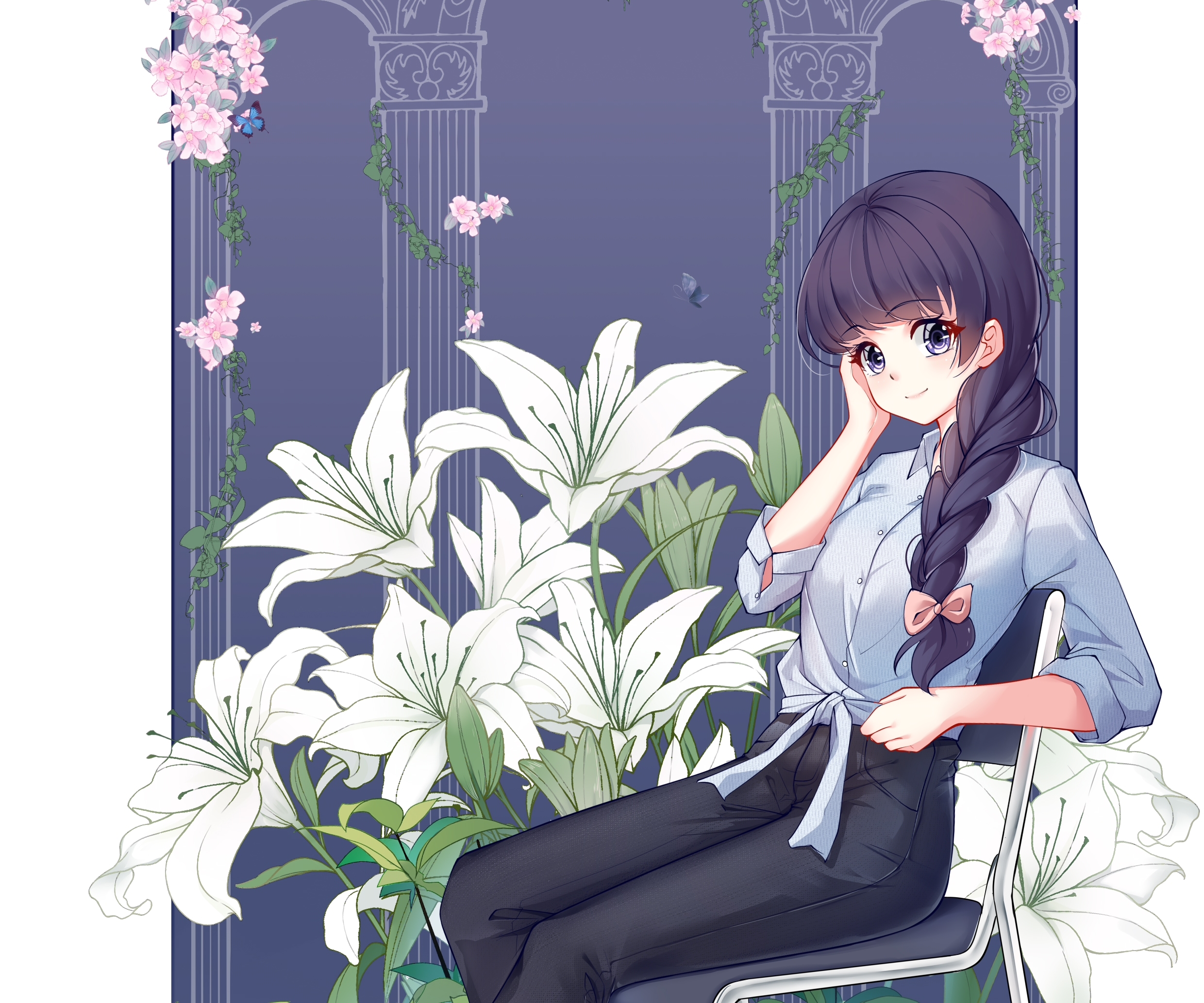 Laden Sie das Animes, Kadokyaputa Sakura, Tomoyo Daidouji-Bild kostenlos auf Ihren PC-Desktop herunter