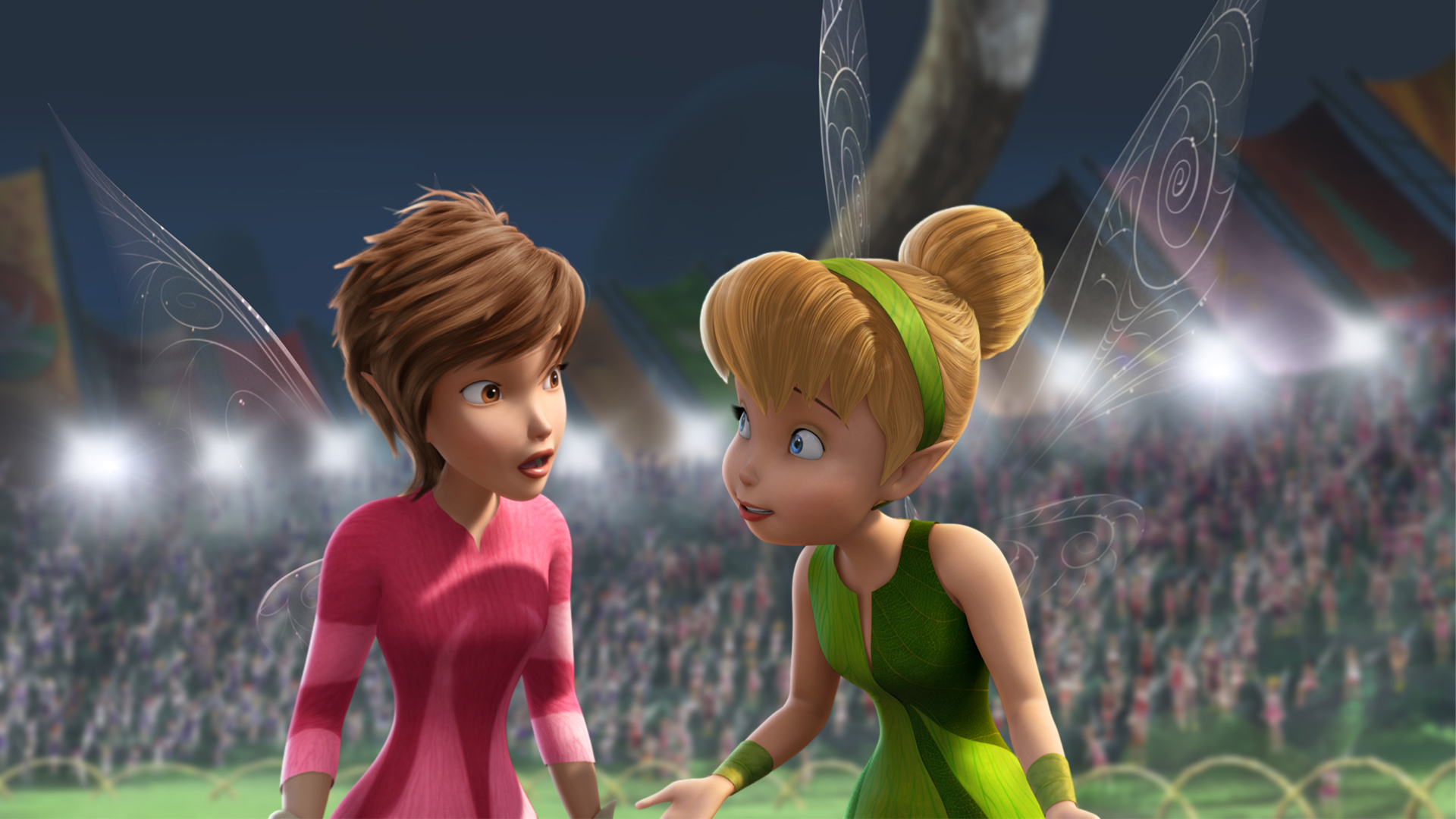 Die besten Disney Fairies Die Großen Feenspiele-Hintergründe für den Telefonbildschirm