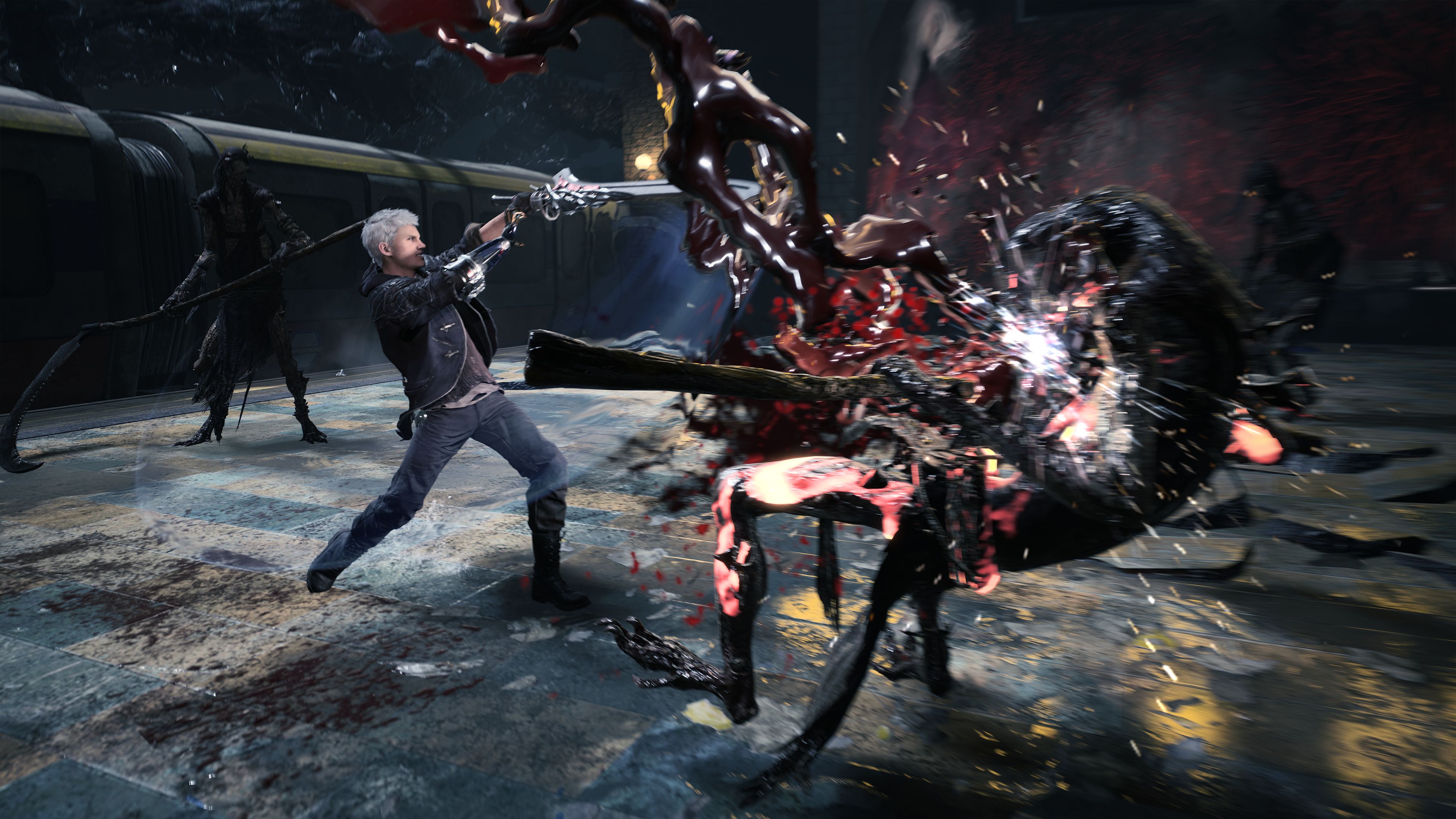 Handy-Wallpaper Devil May Cry, Computerspiele, Nero (Devil May Cry), Devil May Cry 5 kostenlos herunterladen.