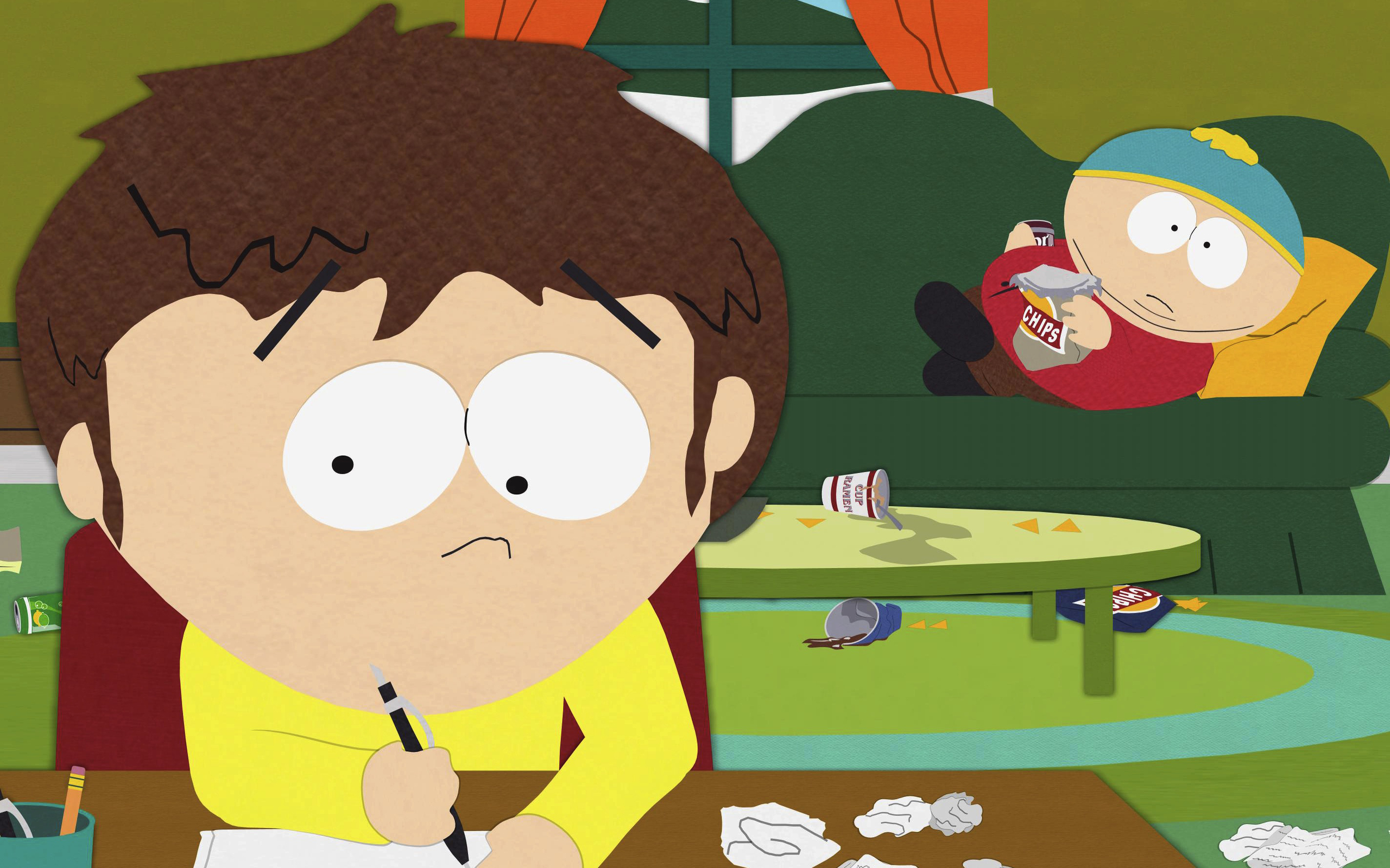 Laden Sie das South Park, Fernsehserien, Eric Cartmann, Jimmy Valmer-Bild kostenlos auf Ihren PC-Desktop herunter