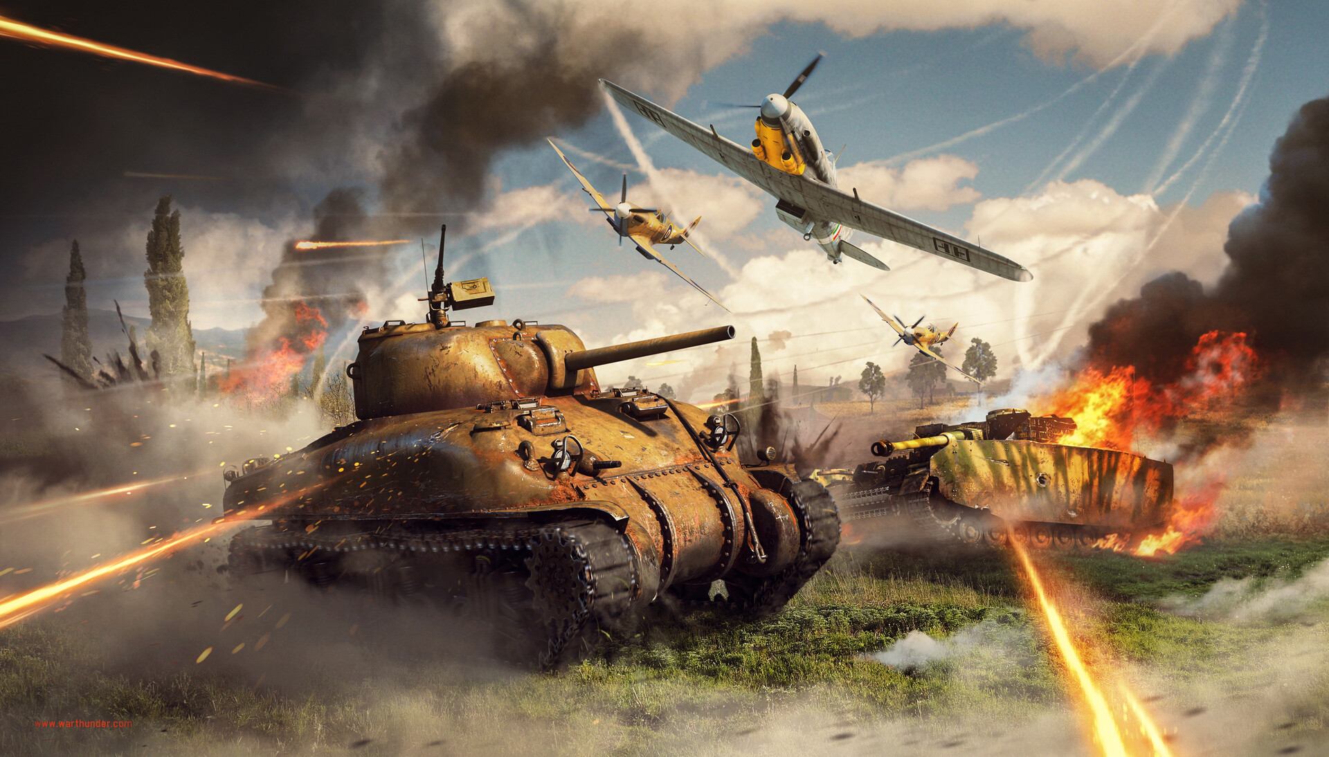 Handy-Wallpaper Panzer, Computerspiele, Kampfflugzeug, War Thunder kostenlos herunterladen.