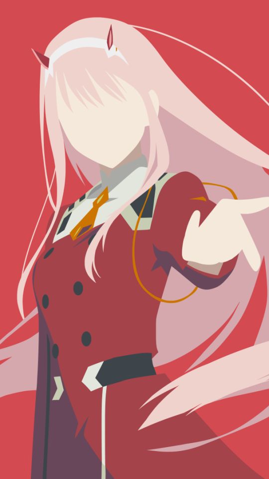 Téléchargez des papiers peints mobile Animé, Minimaliste, Darling In The Franxx, Zero Two (Chéri Dans Le Franxx) gratuitement.