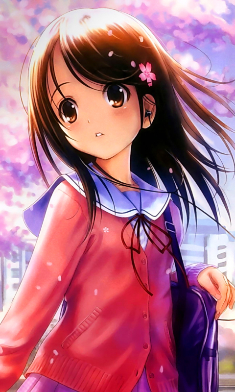 Download mobile wallpaper Anime, Girl for free.