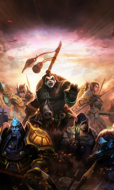 Download mobile wallpaper Video Game, World Of Warcraft, World Of Warcraft: Mists Of Pandaria for free.