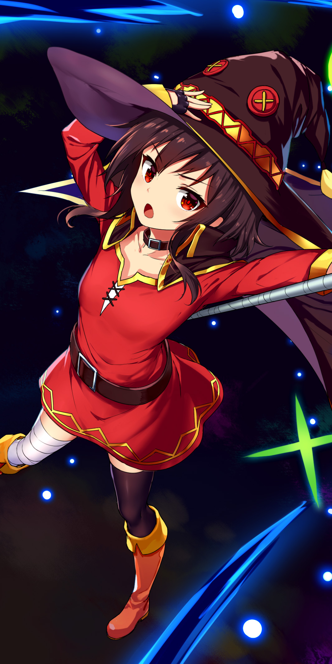 Téléchargez des papiers peints mobile Animé, Kono Subarashii Sekai Ni Shukufuku O!, Megumin (Konosuba) gratuitement.