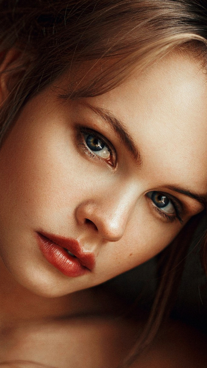 Download mobile wallpaper Face, Model, Women, Anastasiya Scheglova for free.