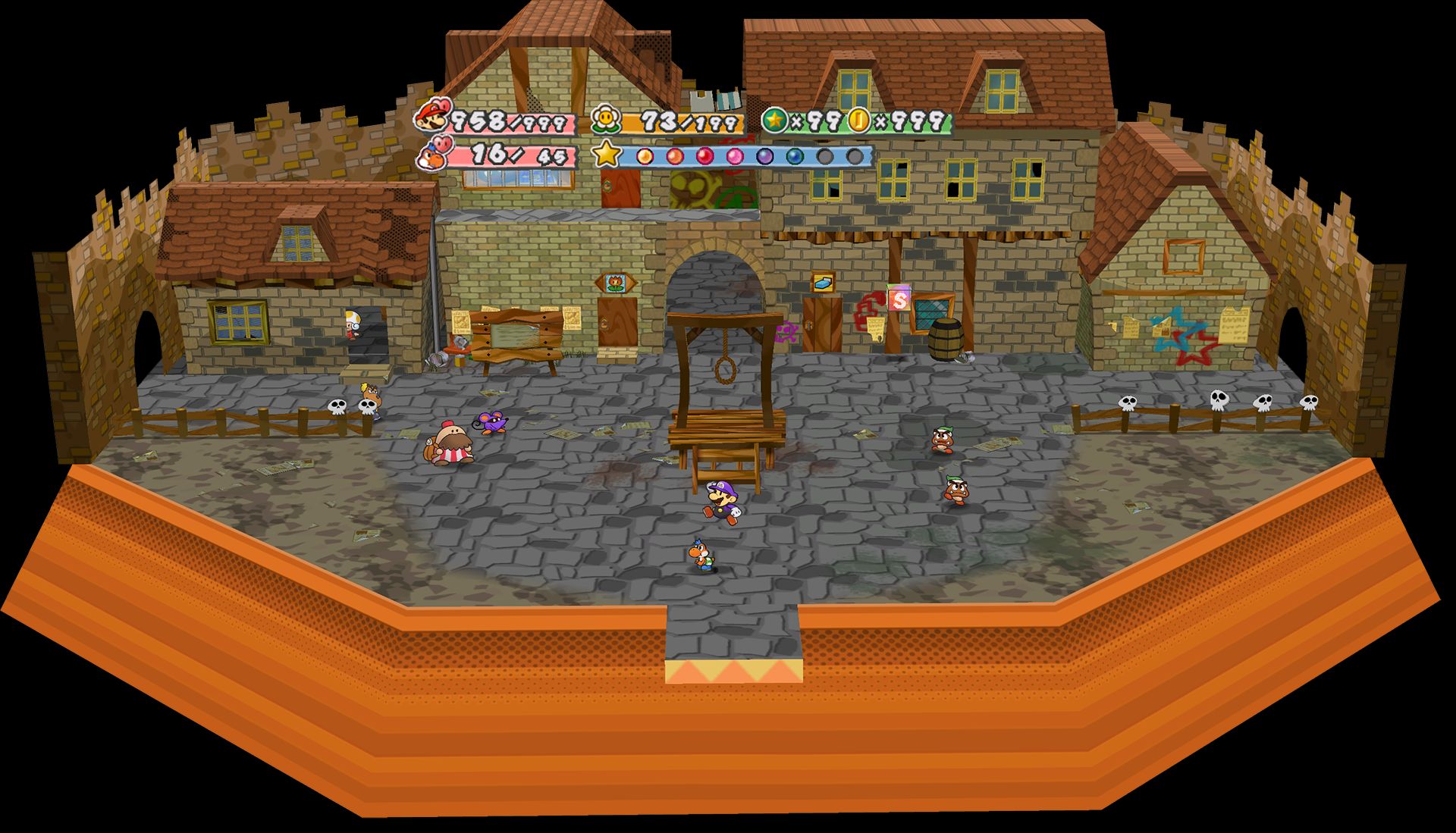 Télécharger des fonds d'écran Paper Mario: La Porte Millénaire HD
