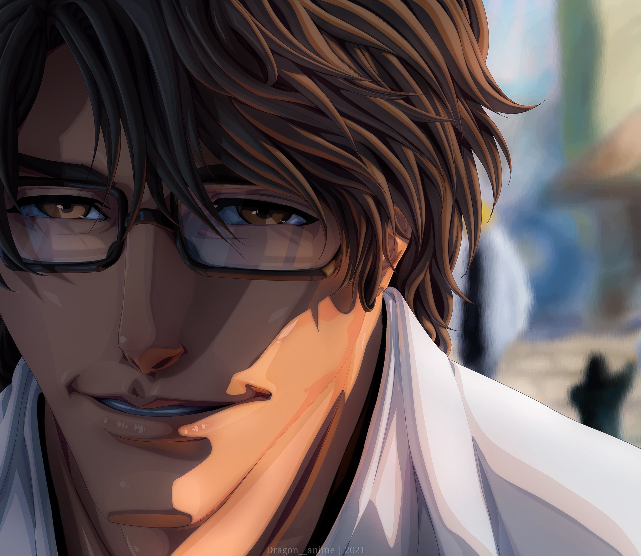 Descarga gratuita de fondo de pantalla para móvil de Animado, Bleach: Burîchi, Sosuke Aizen.