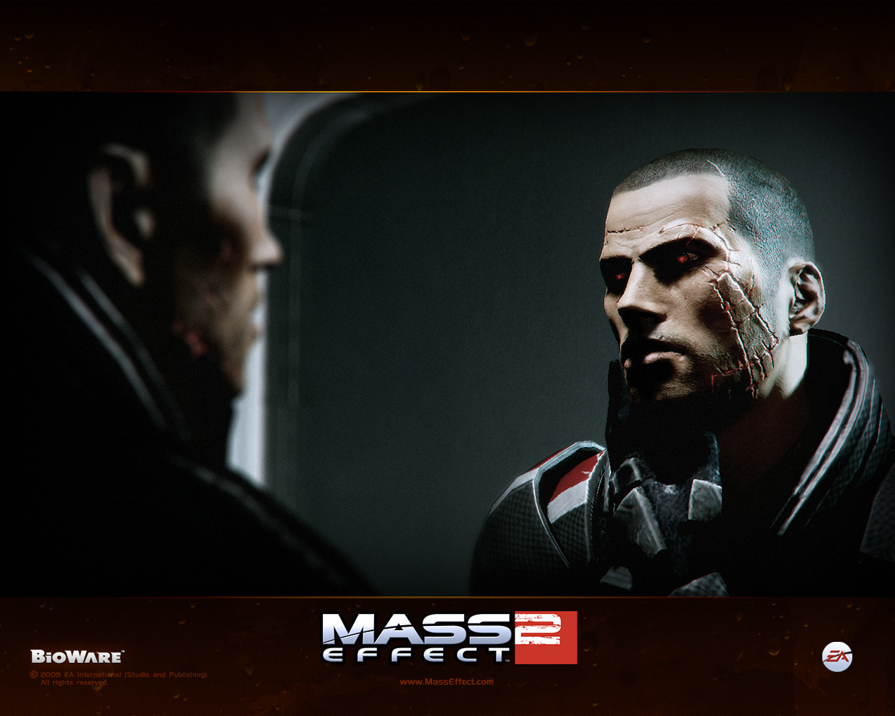 Handy-Wallpaper Computerspiele, Mass Effect 2 kostenlos herunterladen.