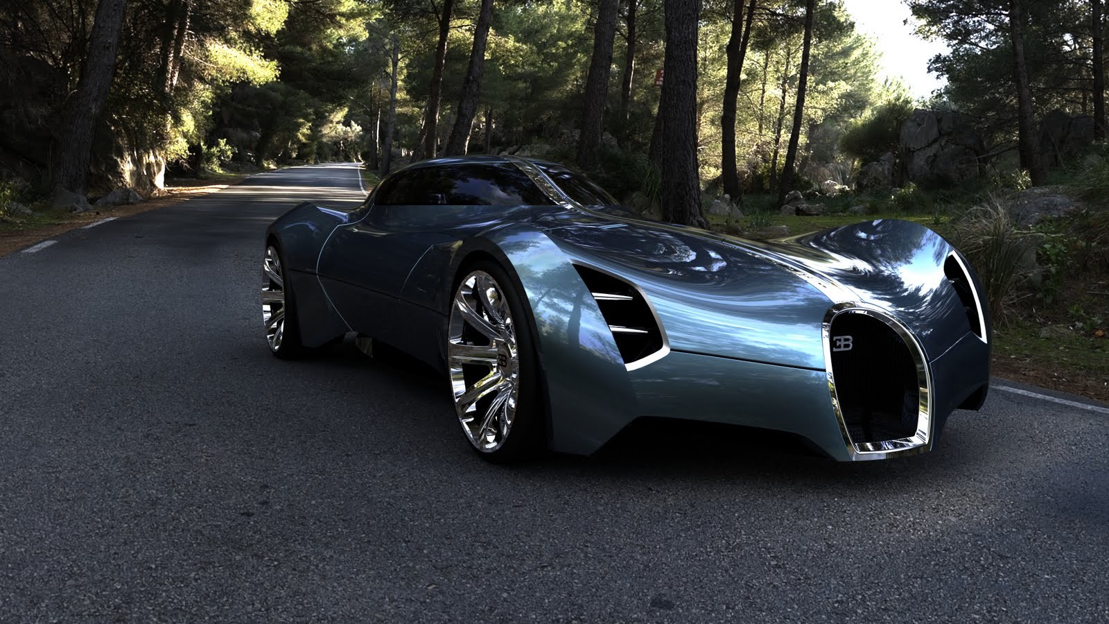 Завантажити шпалери Bugatti Aerolithe на телефон безкоштовно