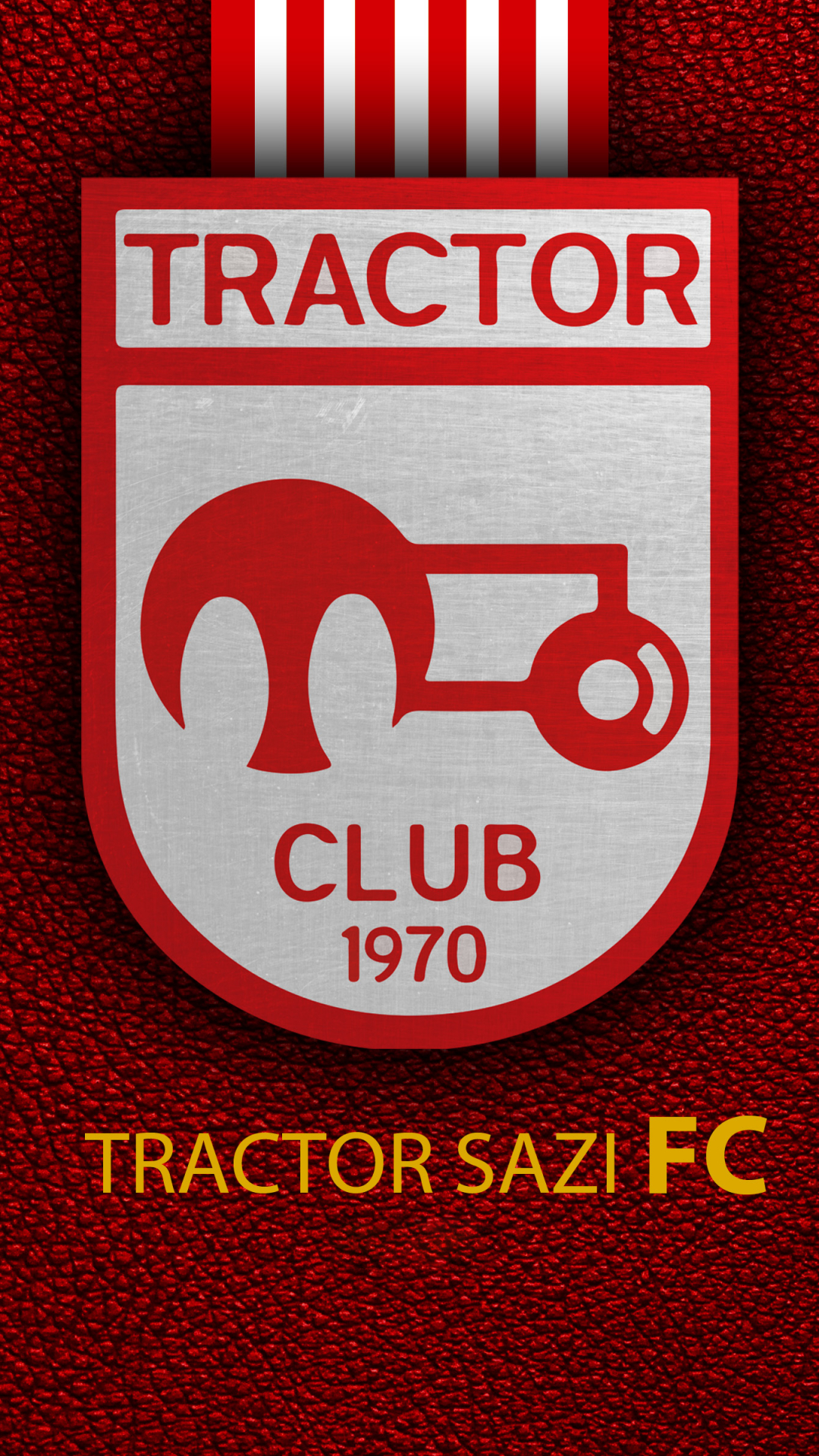 Handy-Wallpaper Sport, Fußball, Logo, Emblem, Traktor Sazi F C kostenlos herunterladen.