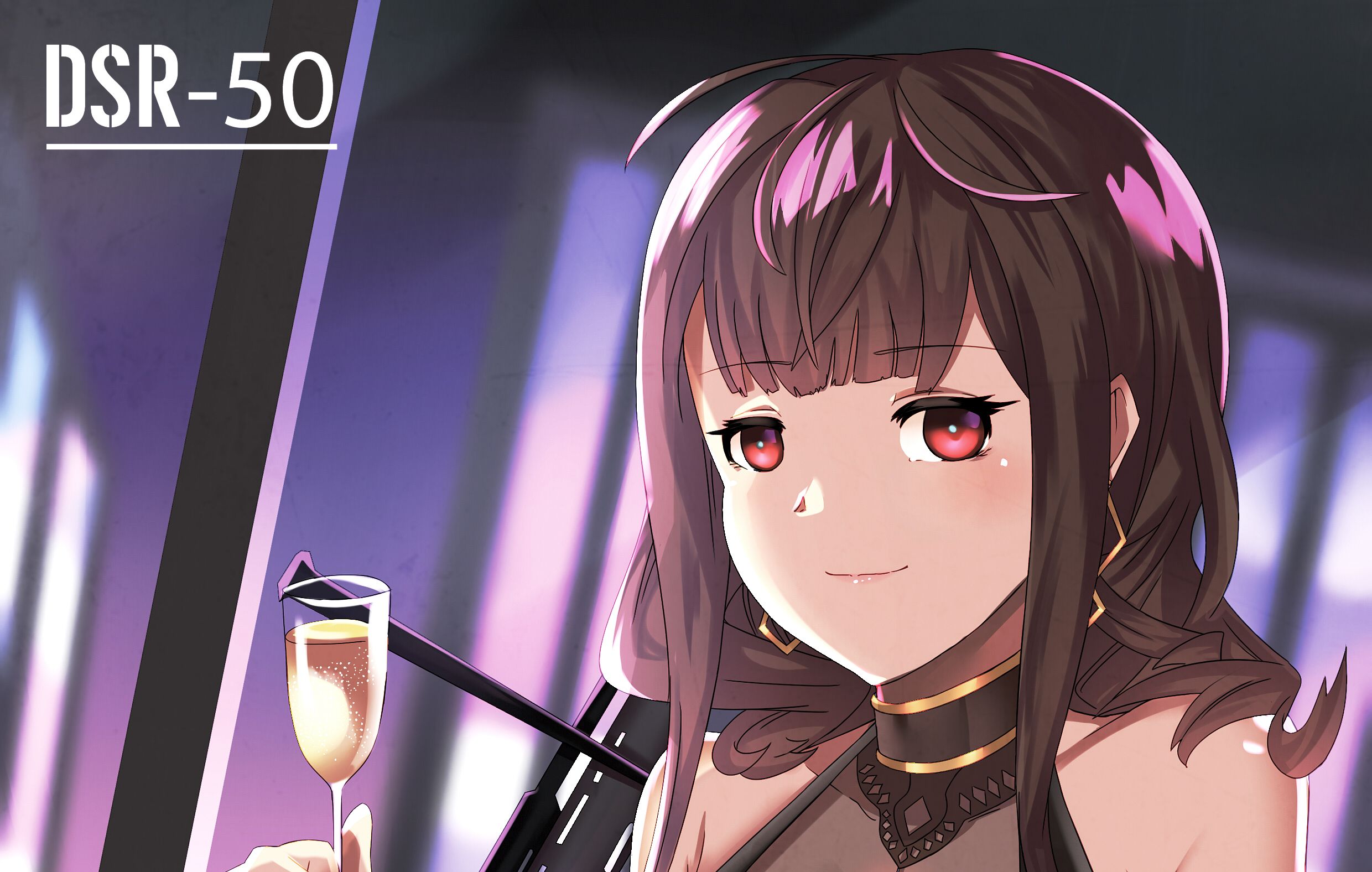 Популярні заставки і фони Dsr 50 (Girls Frontline) на комп'ютер