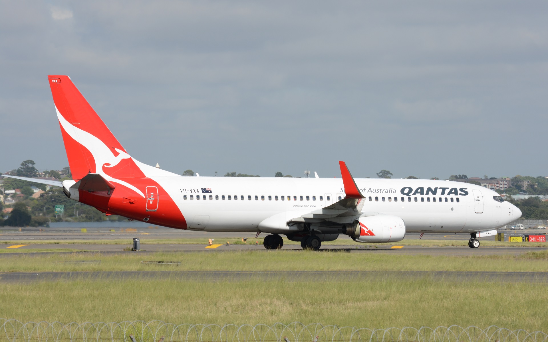 vehicles, boeing 737, aircraft, boeing, passenger plane, qantas