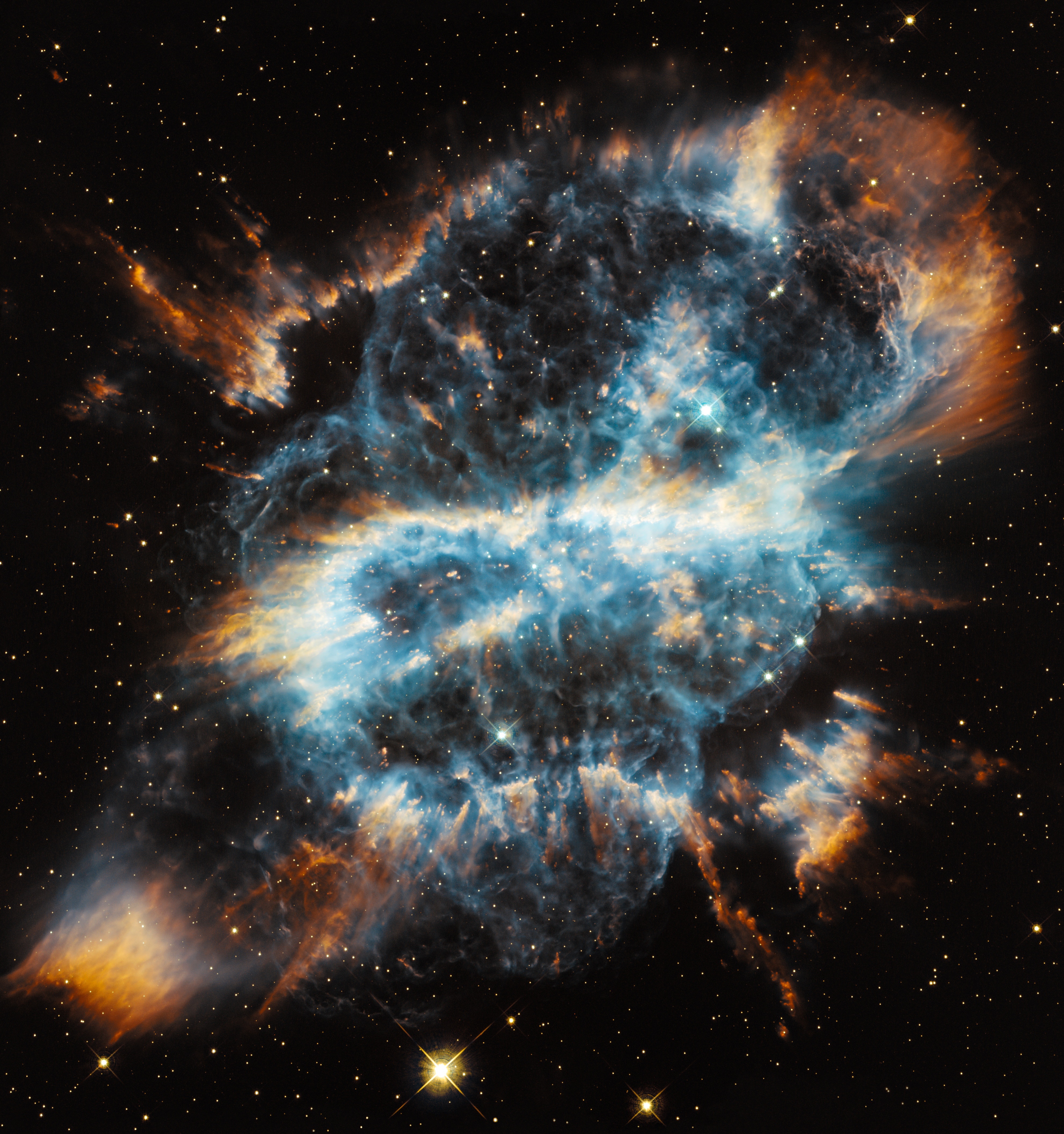 nebula, universe, galaxy, ngc 5189, planetary nebula Full HD