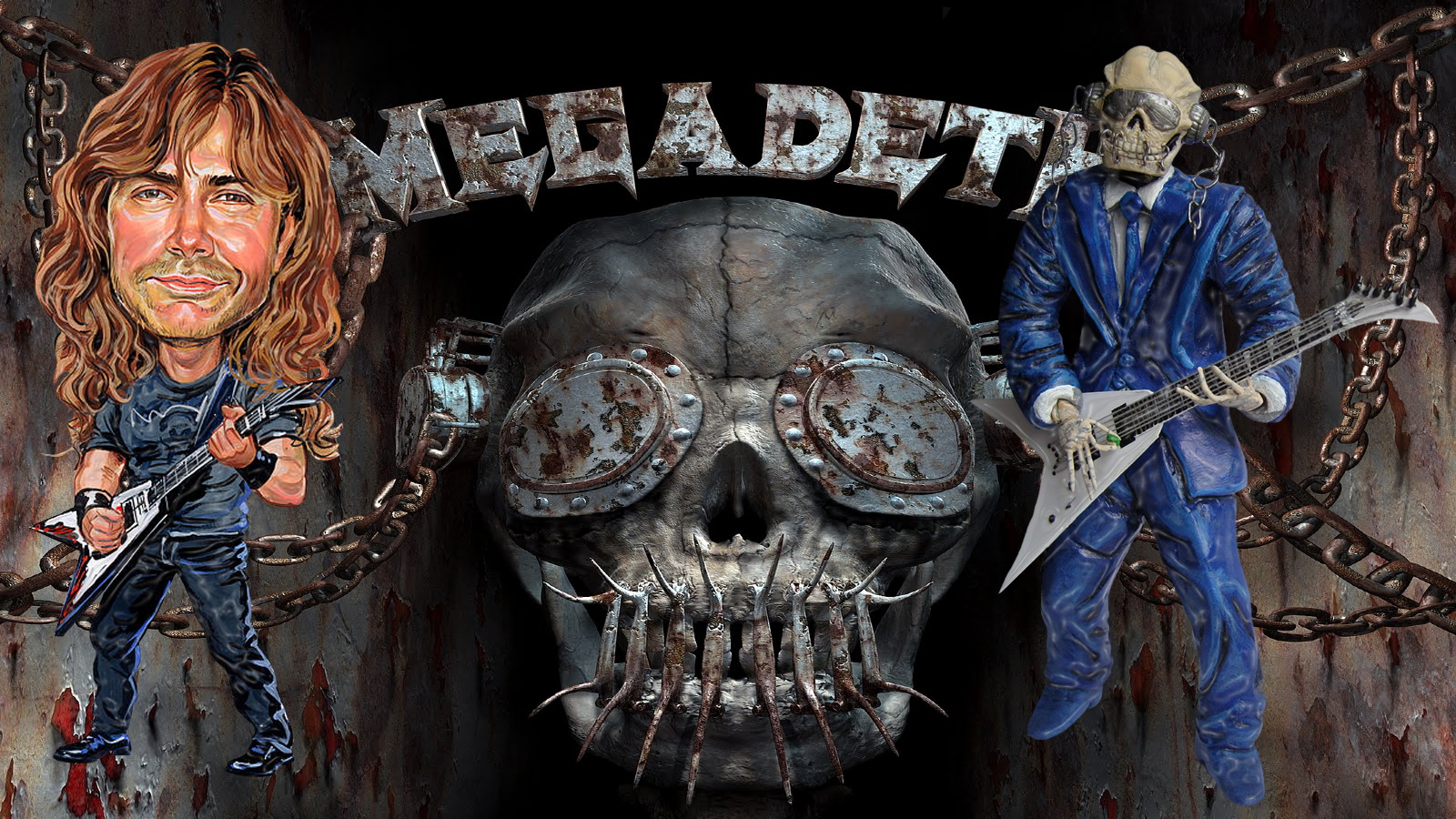 Baixar papel de parede para celular de Música, Megadeth, Metal Pesado gratuito.
