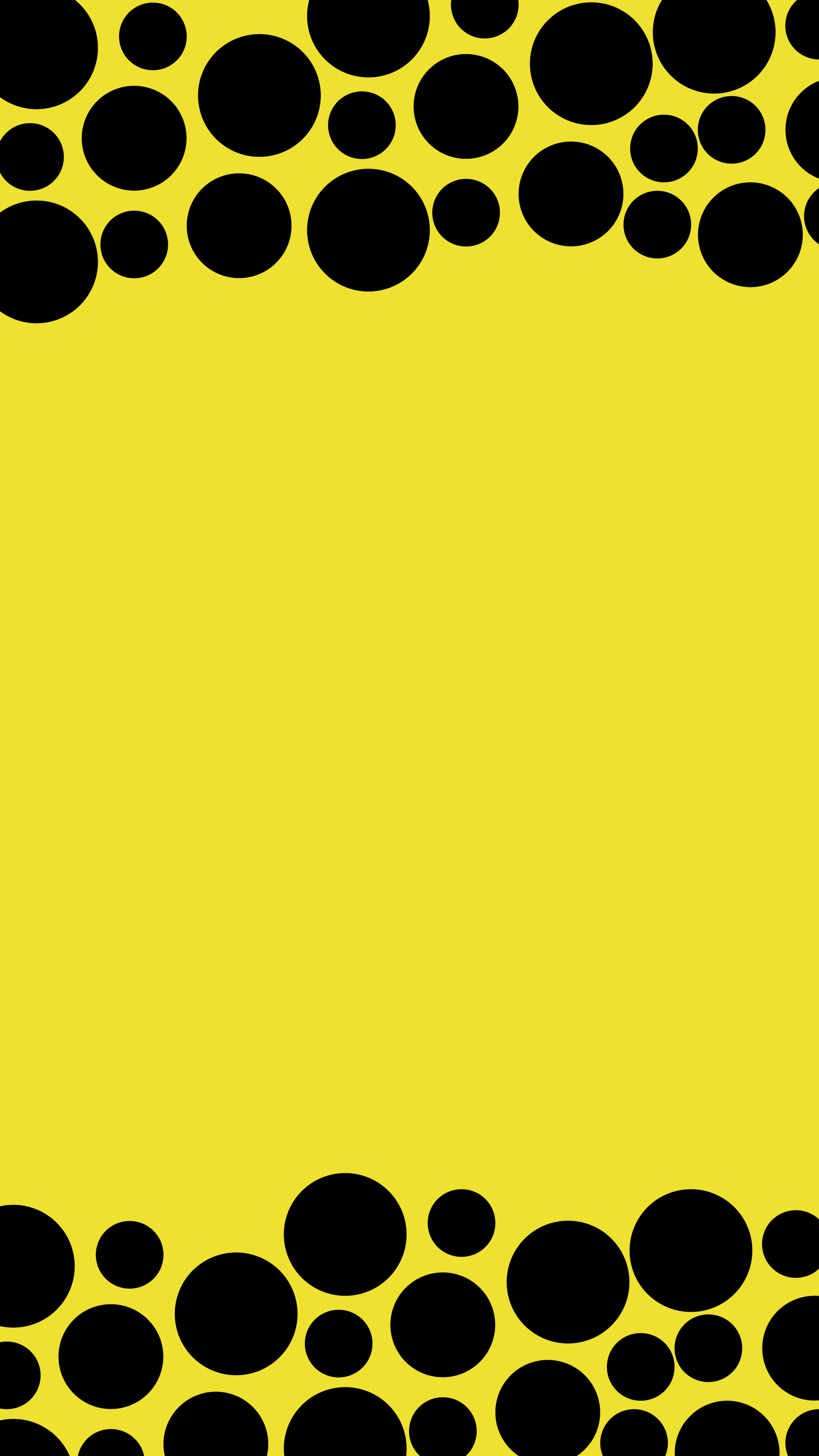 Скачать обои бесплатно Желтый, Круги, Черный, Пузыри, Текстуры, Минимализм картинка на рабочий стол ПК